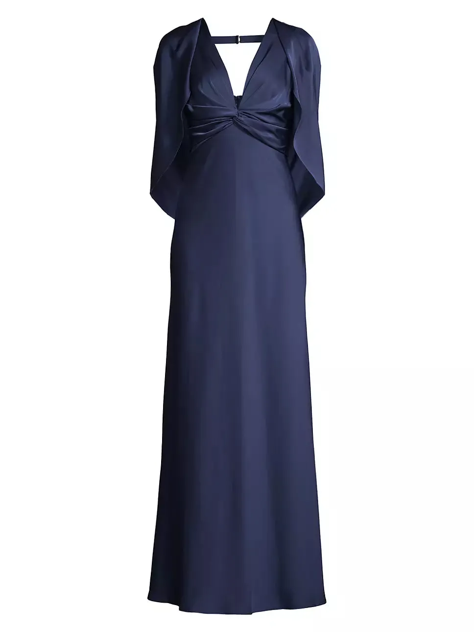 Aidan Mattox Capelet Mermaid Gown