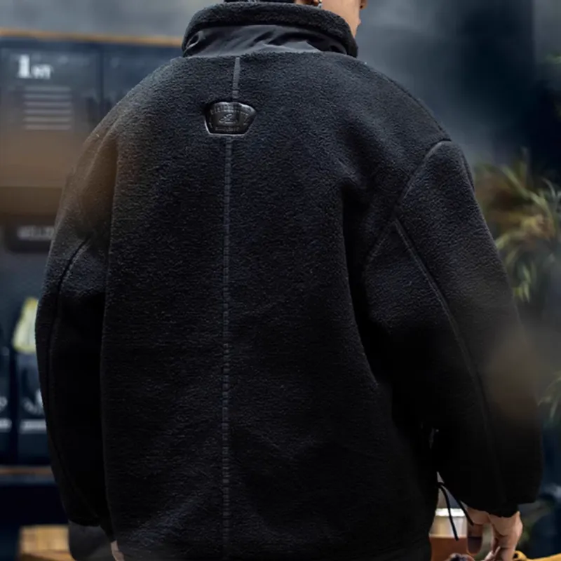 American Retro Fleece Jacket V0372