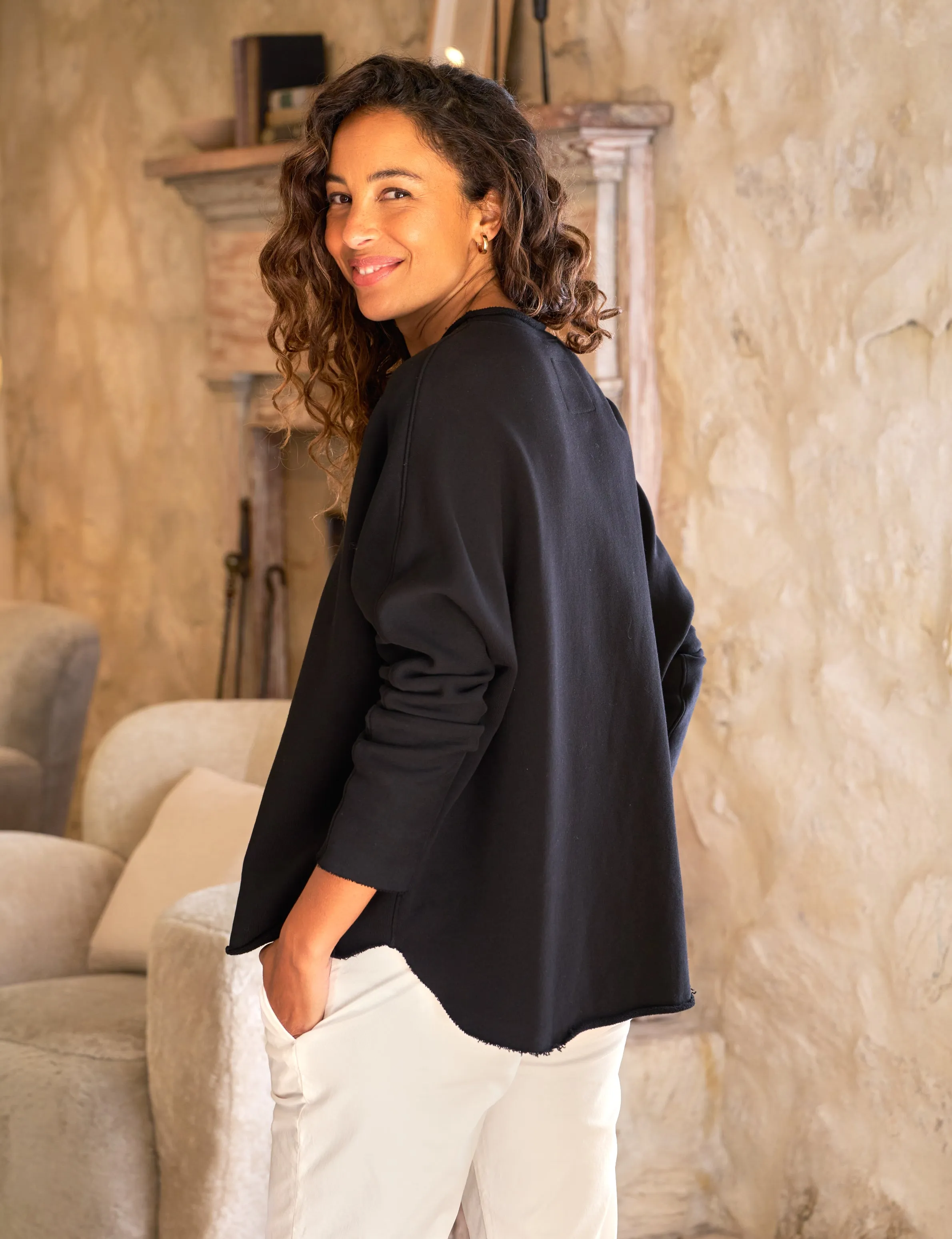 ANNA Black, Triple Fleece