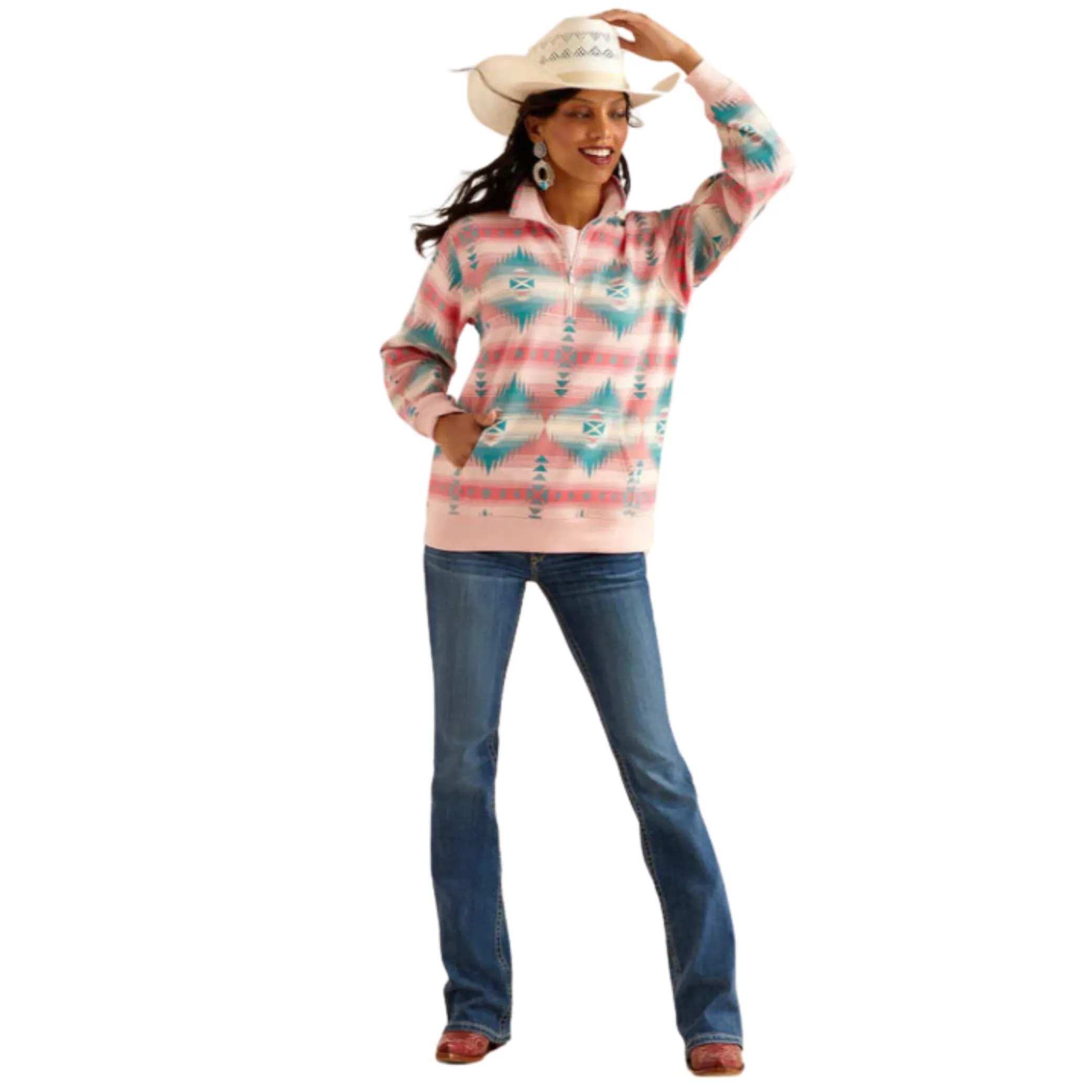 Ariat Womens Ranger 1/2 Zip Sweatshirt