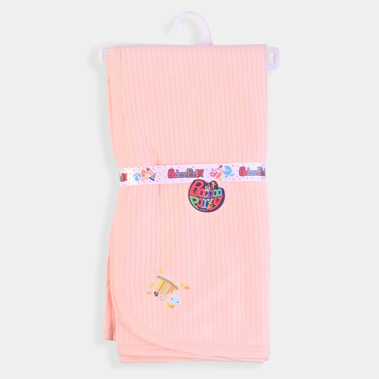 Baby Winter Wrapping Sheet | Peach