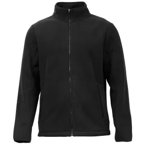 BAW Men's Black Bonded Fleece Jacket