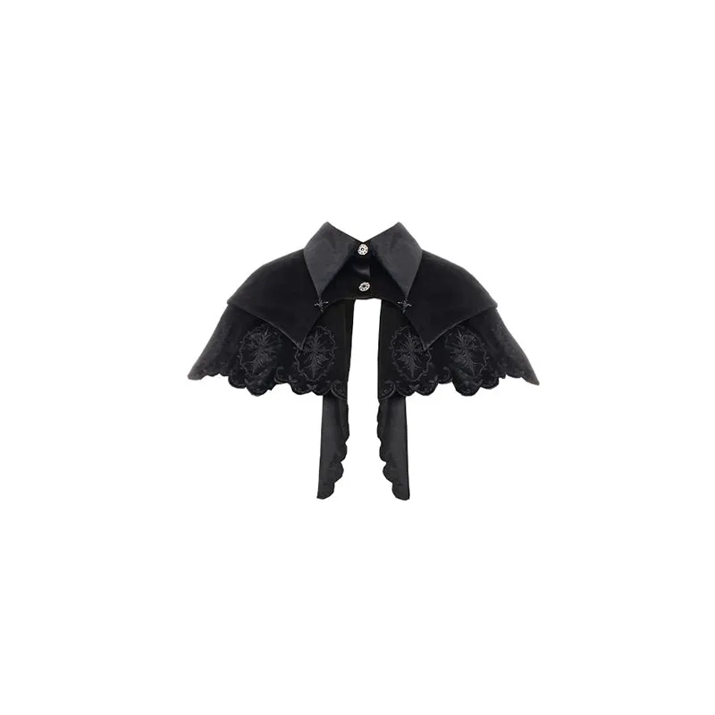 (BFM)With Puji~Gothic Lolita Cape Set~Pilgrim Detachable Cloak