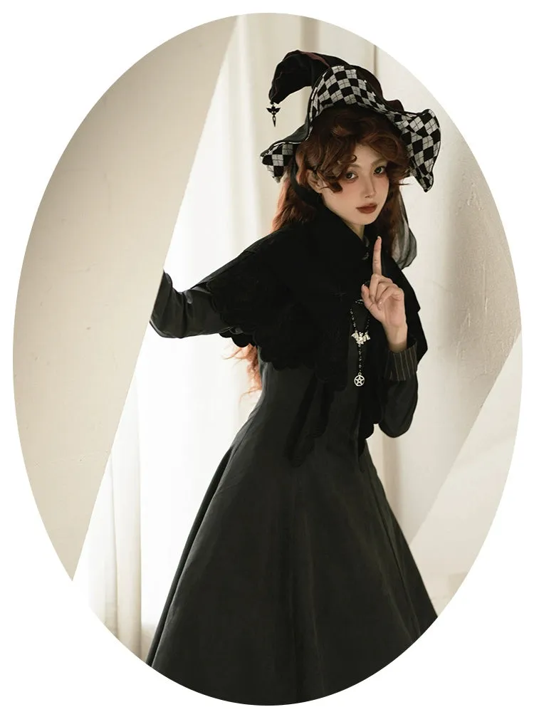 (BFM)With Puji~Gothic Lolita Cape Set~Pilgrim Detachable Cloak
