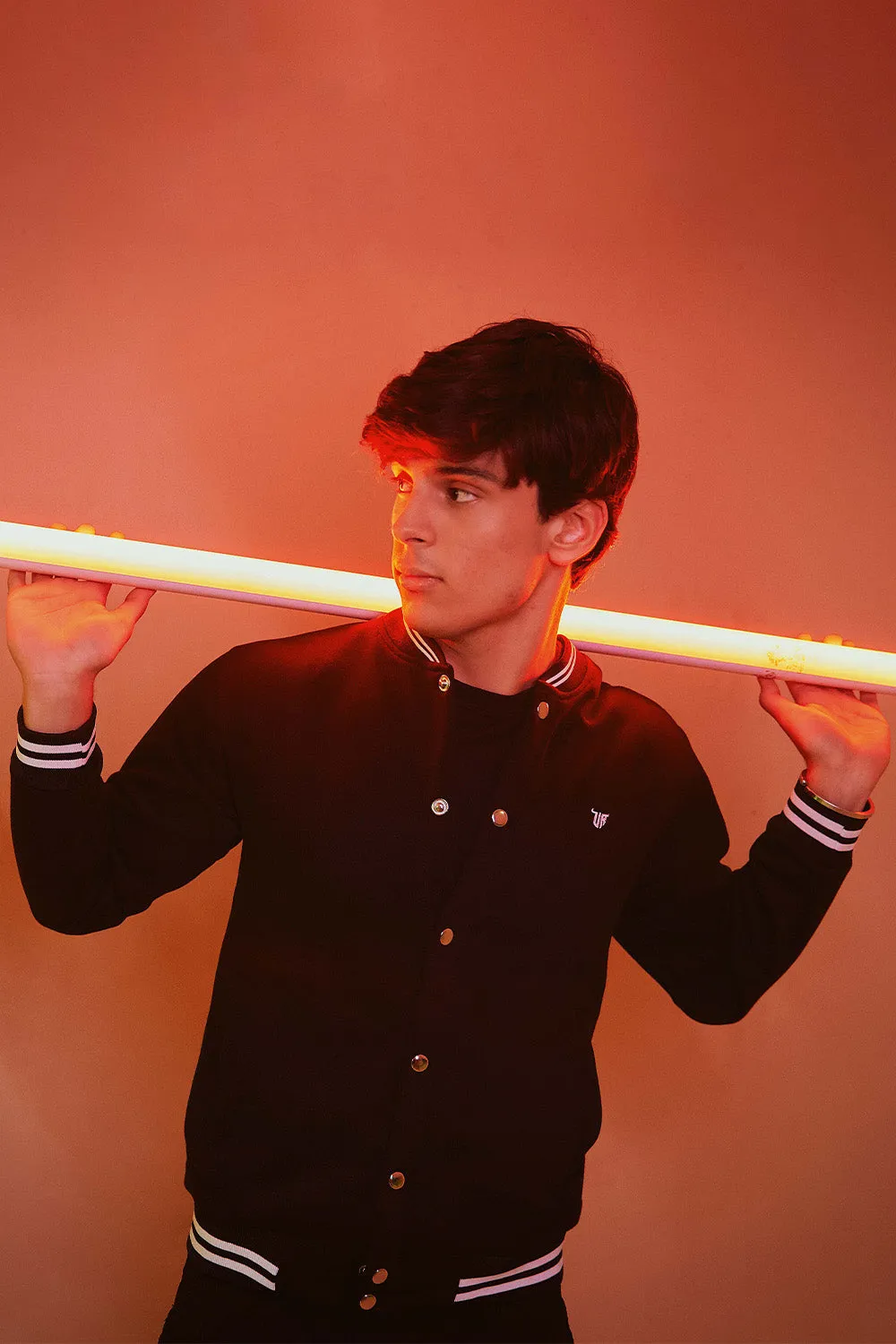 Black Varsity Jacket