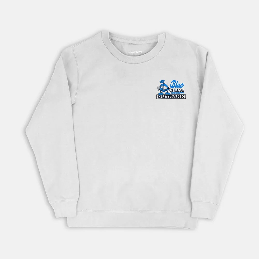 Blue Cheese Society Crewneck Fleece