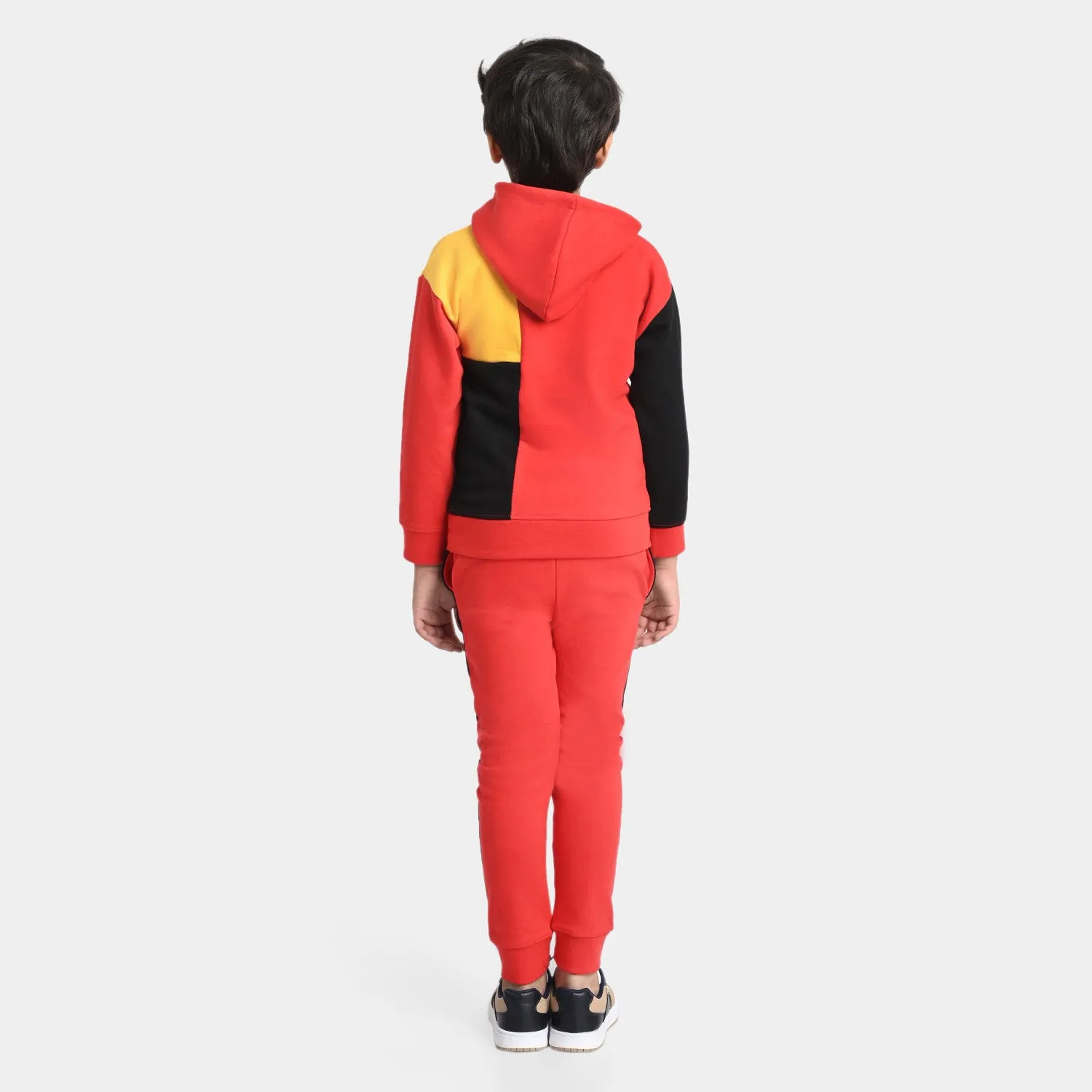 Boys Fleece 2 Piece Suit Skate It-F.Scarlet