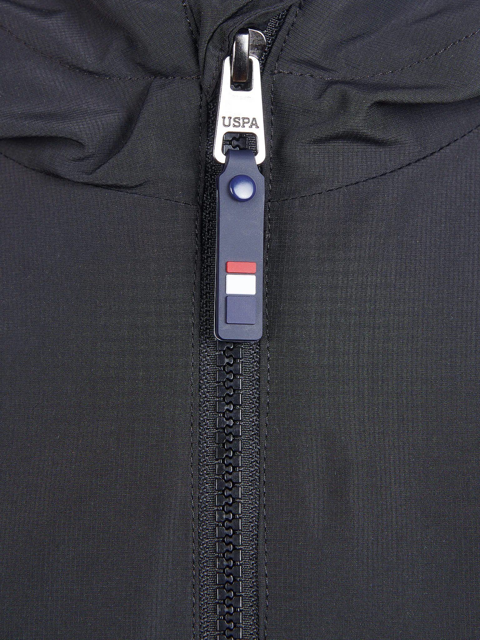 Boys Fleece Lined Windcheater in Black