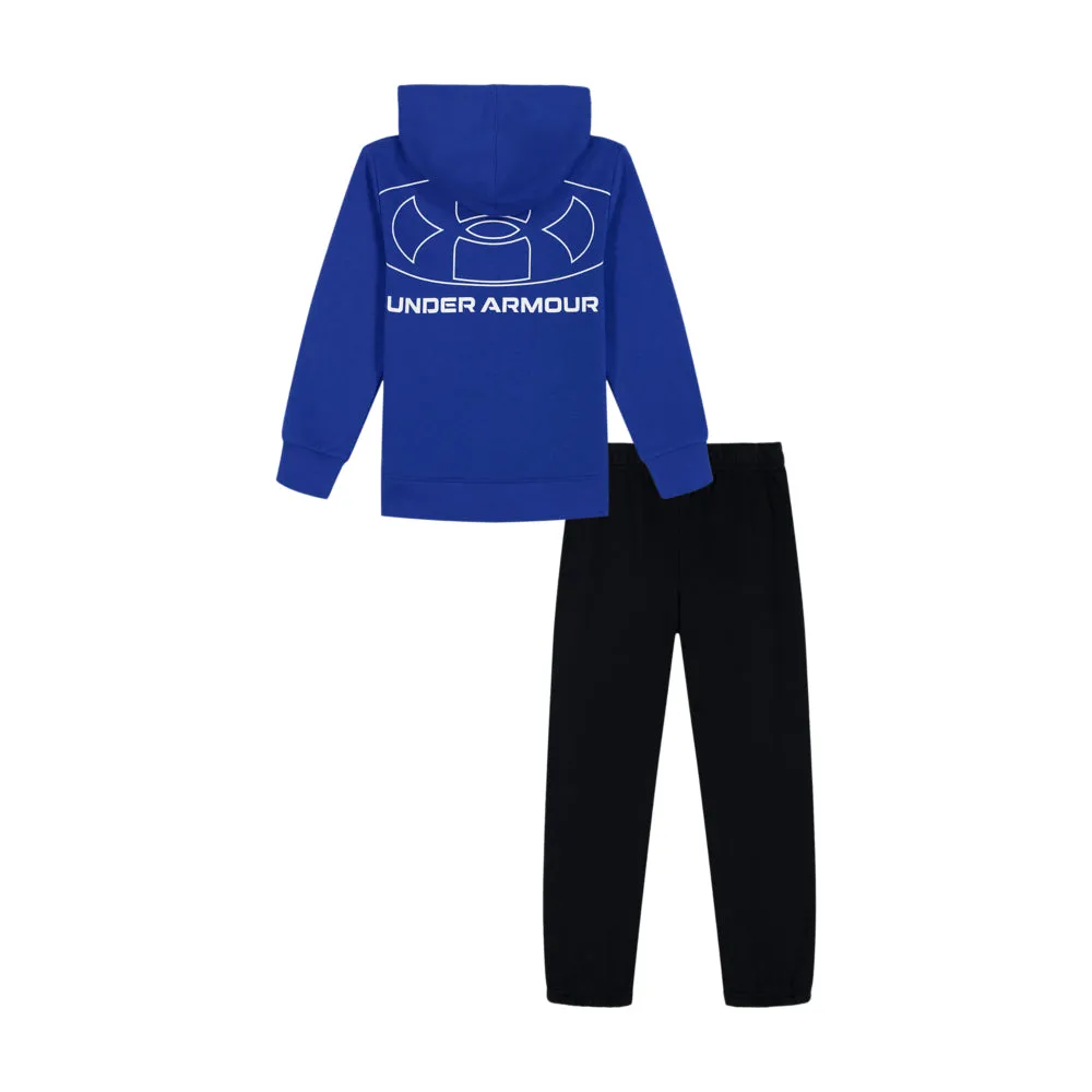 Boys' Under Armour Toddler Rival Branded Full-Zip Set