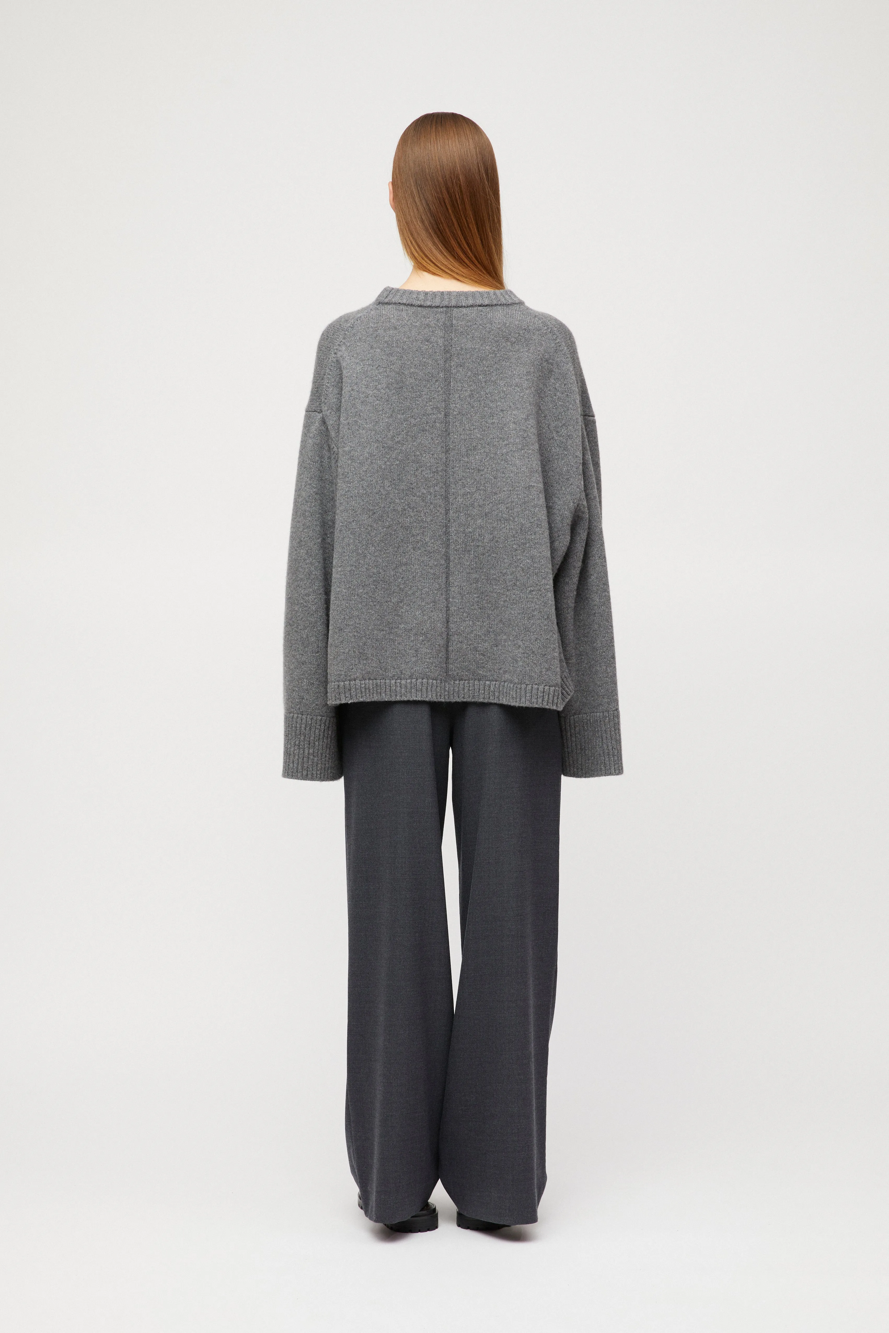 Cape Cod Sweater - Gray Melange