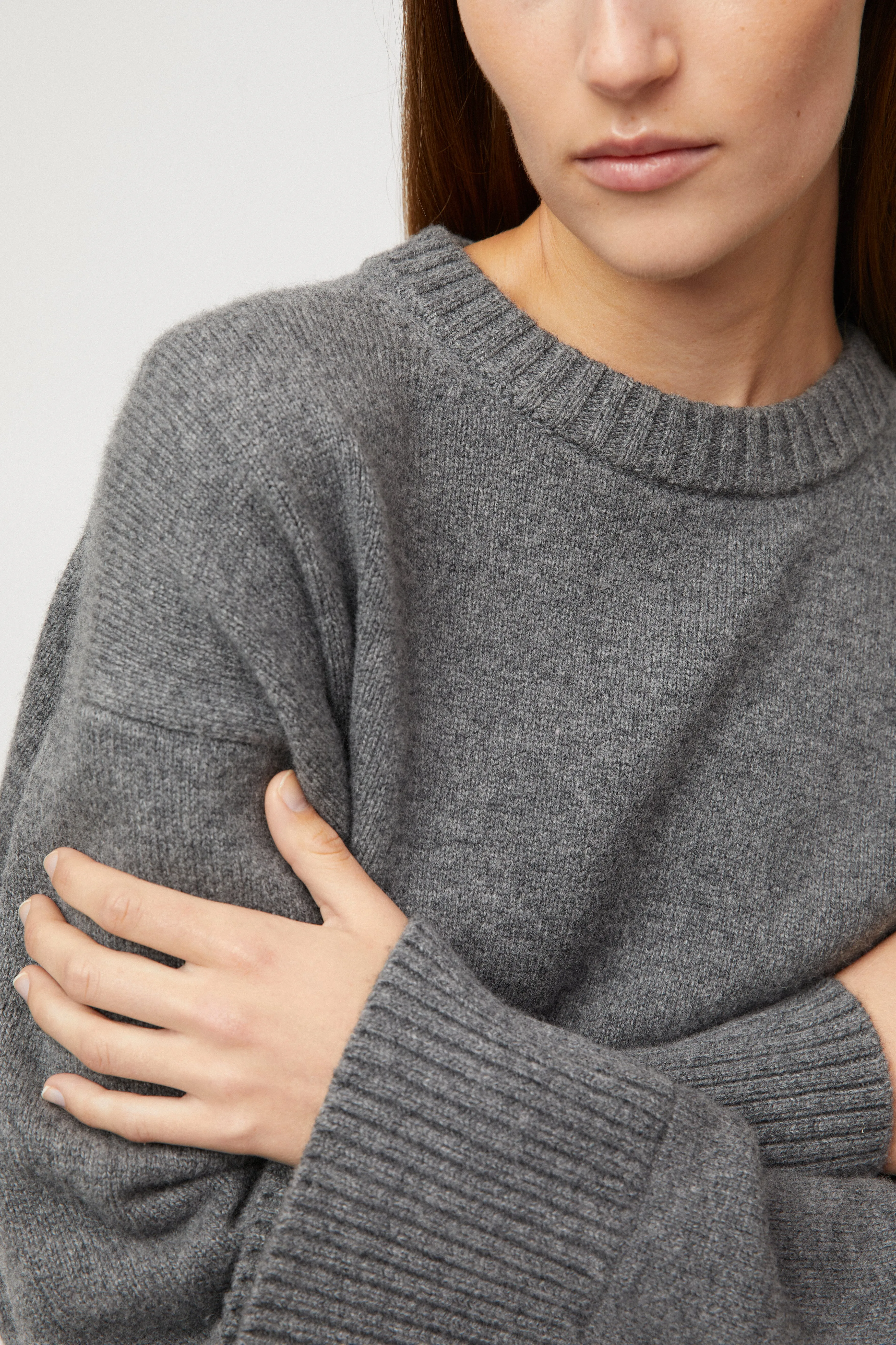 Cape Cod Sweater - Gray Melange