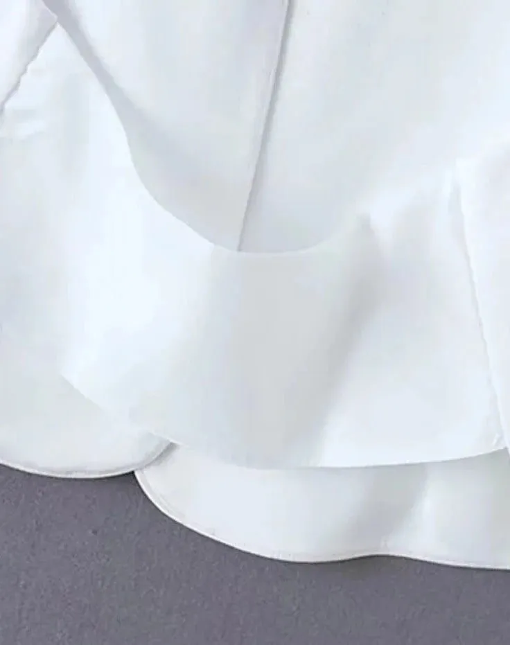 Cape style pocket detail Jacket