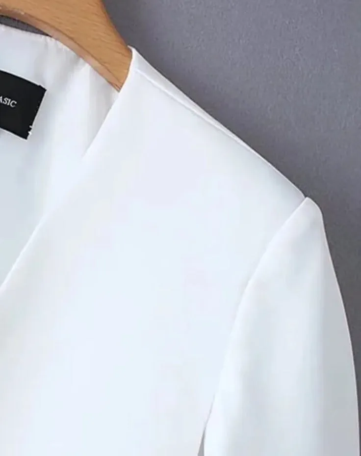 Cape style pocket detail Jacket