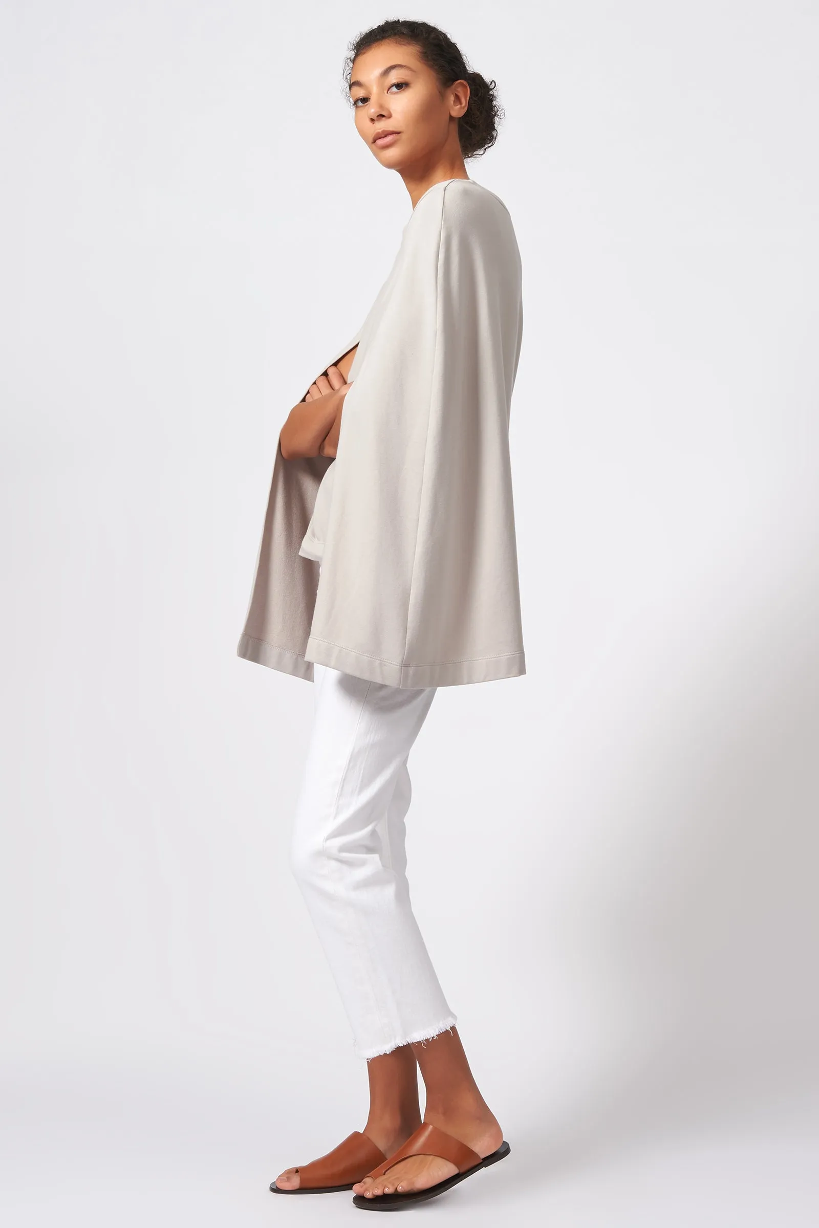 Cape Sweatshirt - Khaki