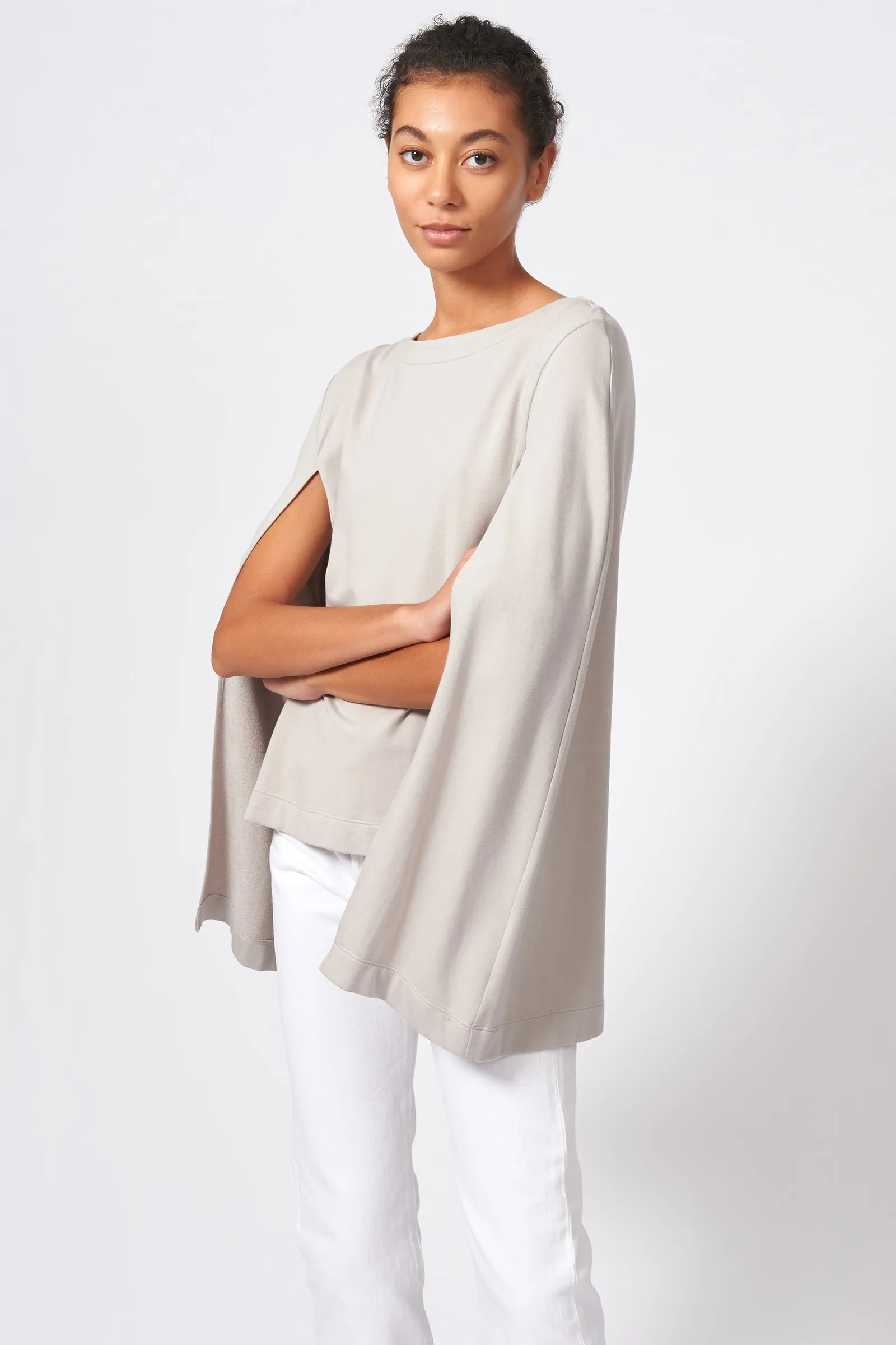 Cape Sweatshirt - Khaki