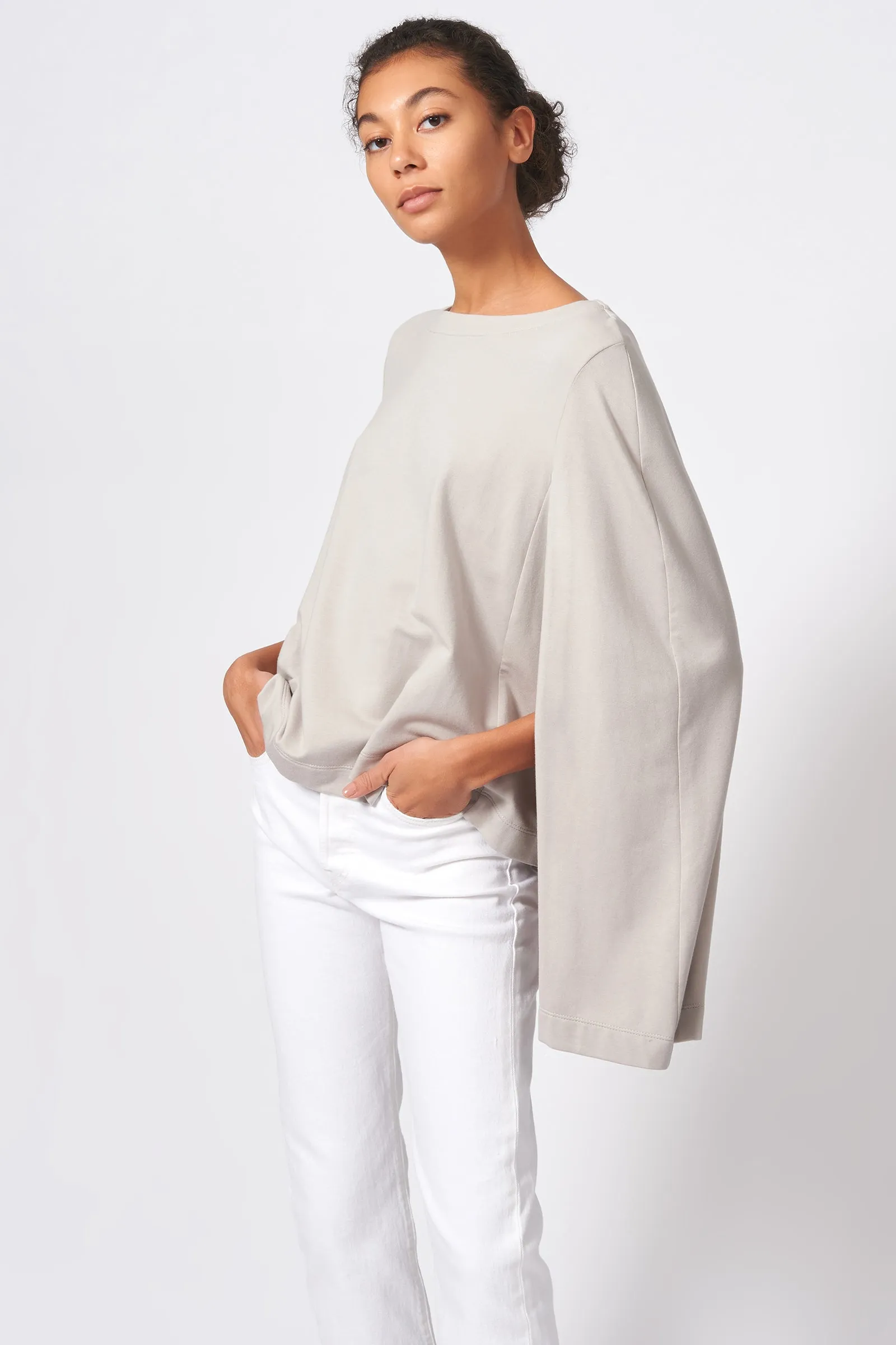 Cape Sweatshirt - Khaki