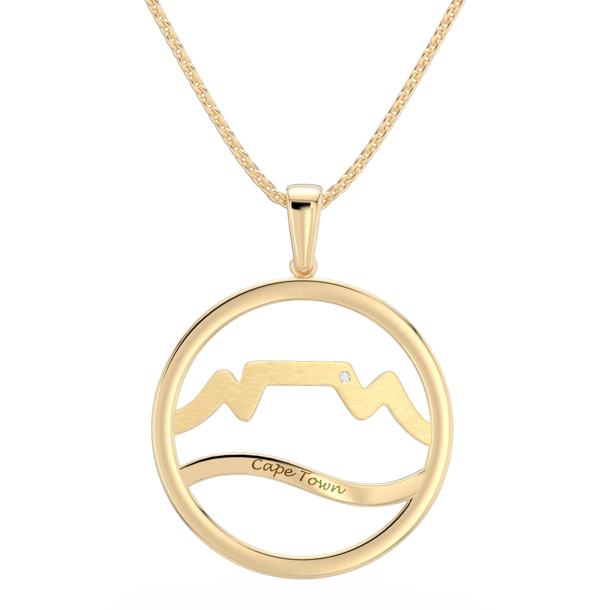Cape Town Diamond Pendant