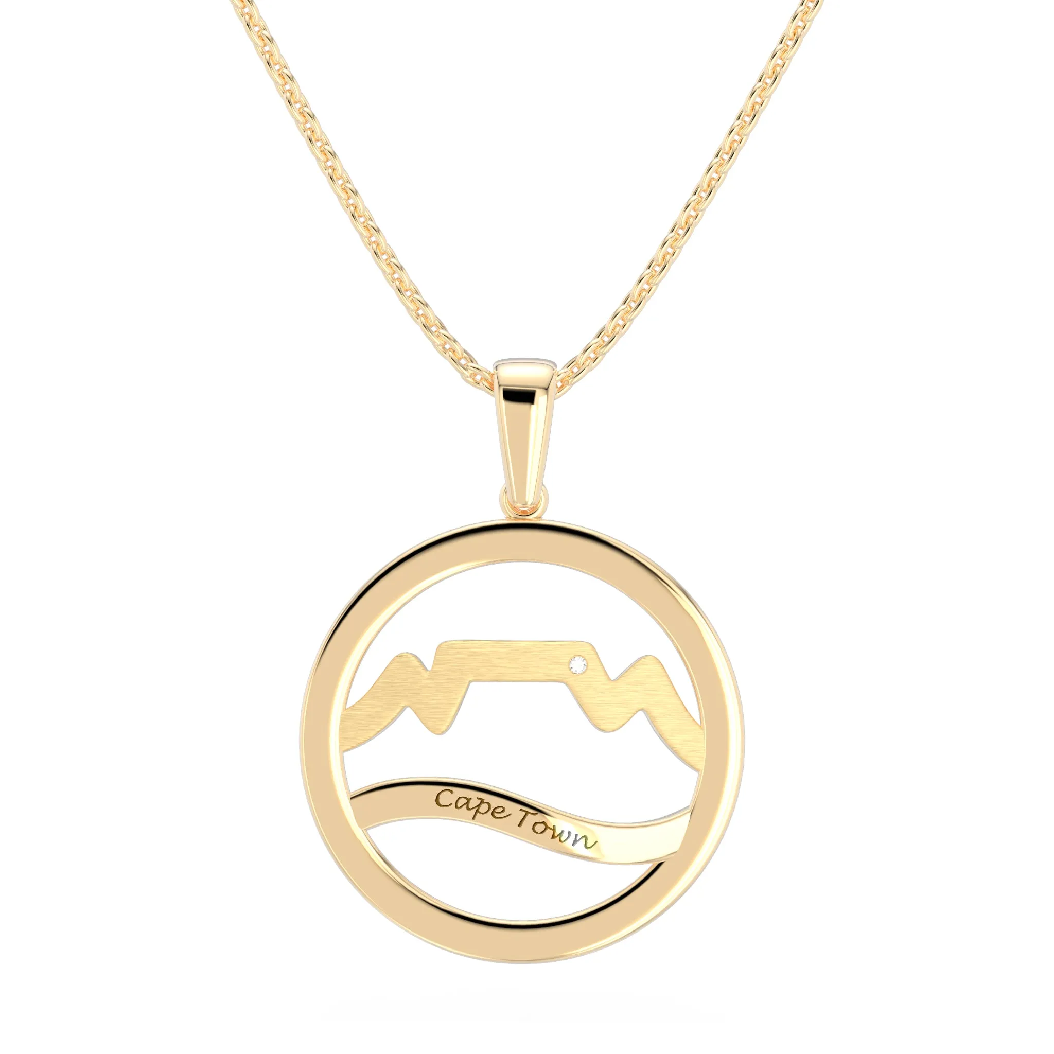 Cape Town Diamond Pendant