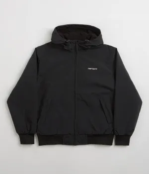 Carhartt Hooded Sail Jacket - Black / White