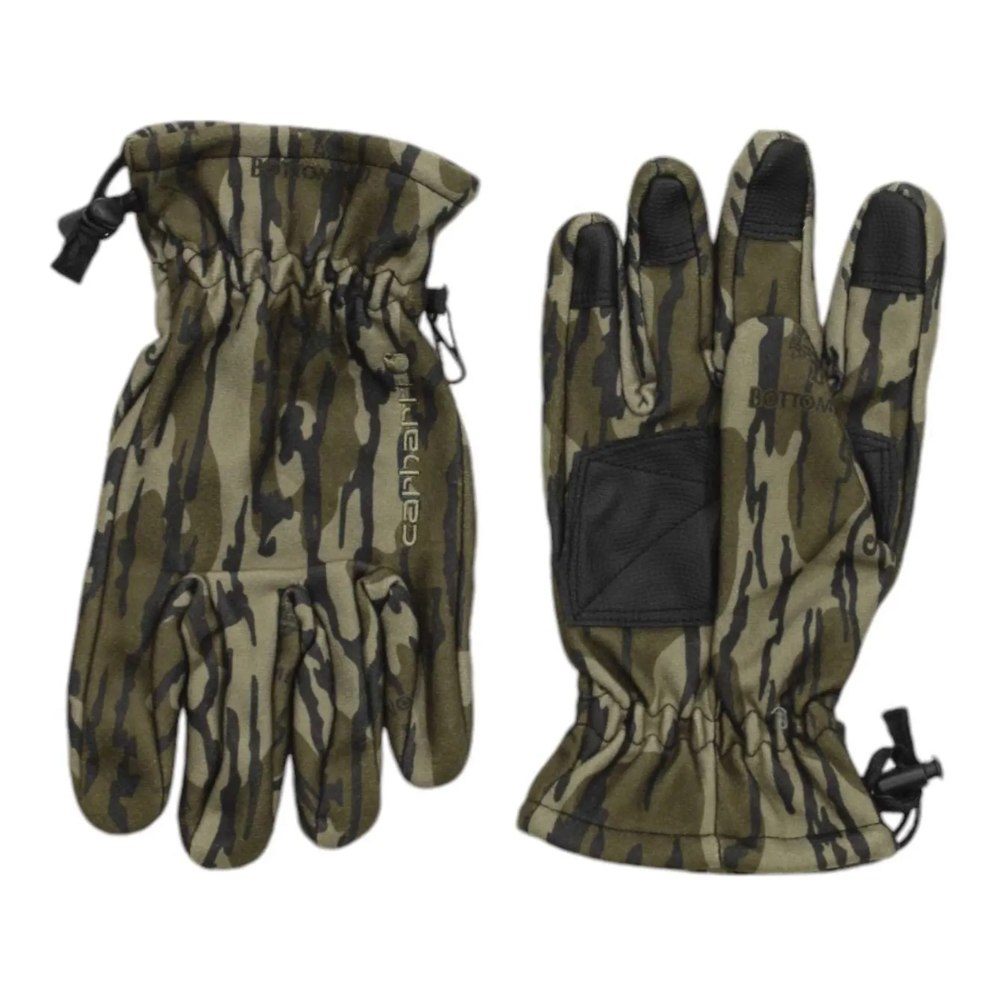 Carhartt Men's Hunt Fleece Camo Gloves - Mossy Oak