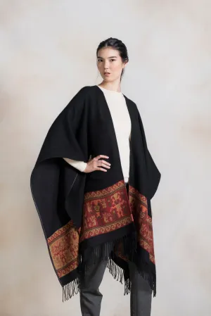 Chancay - 27 Cape Baby Alpaca Color Black