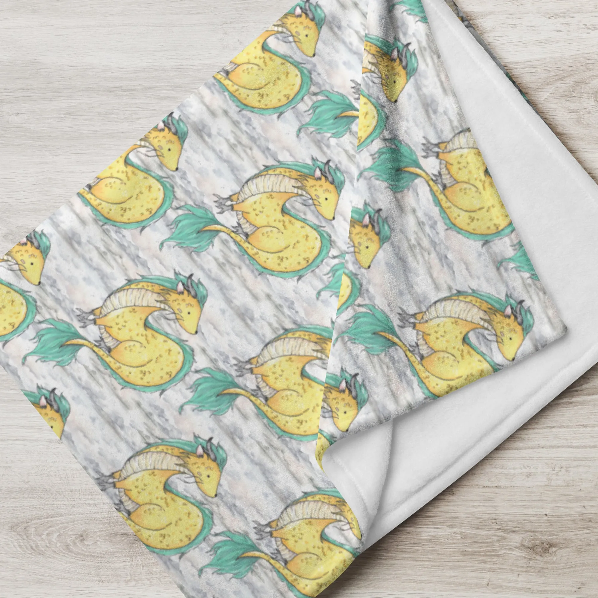 Chego Dragon- Throw Blanket