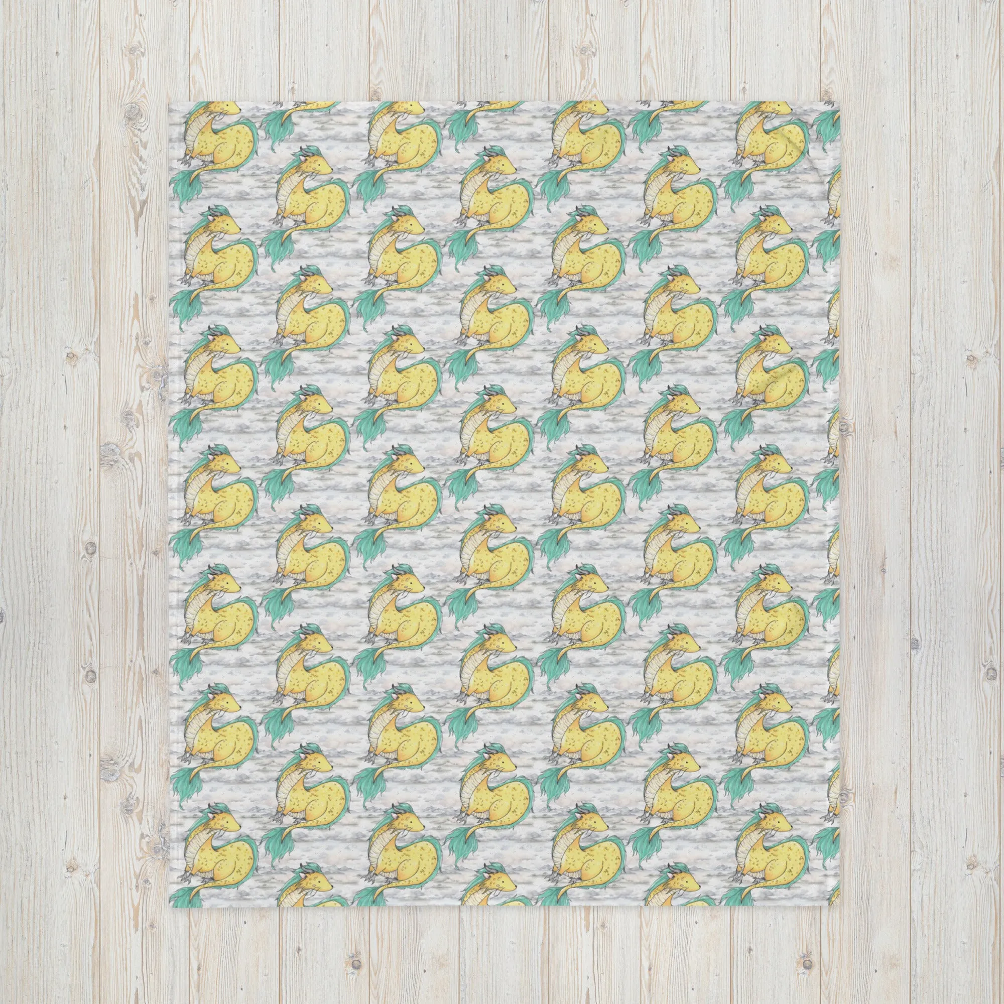 Chego Dragon- Throw Blanket