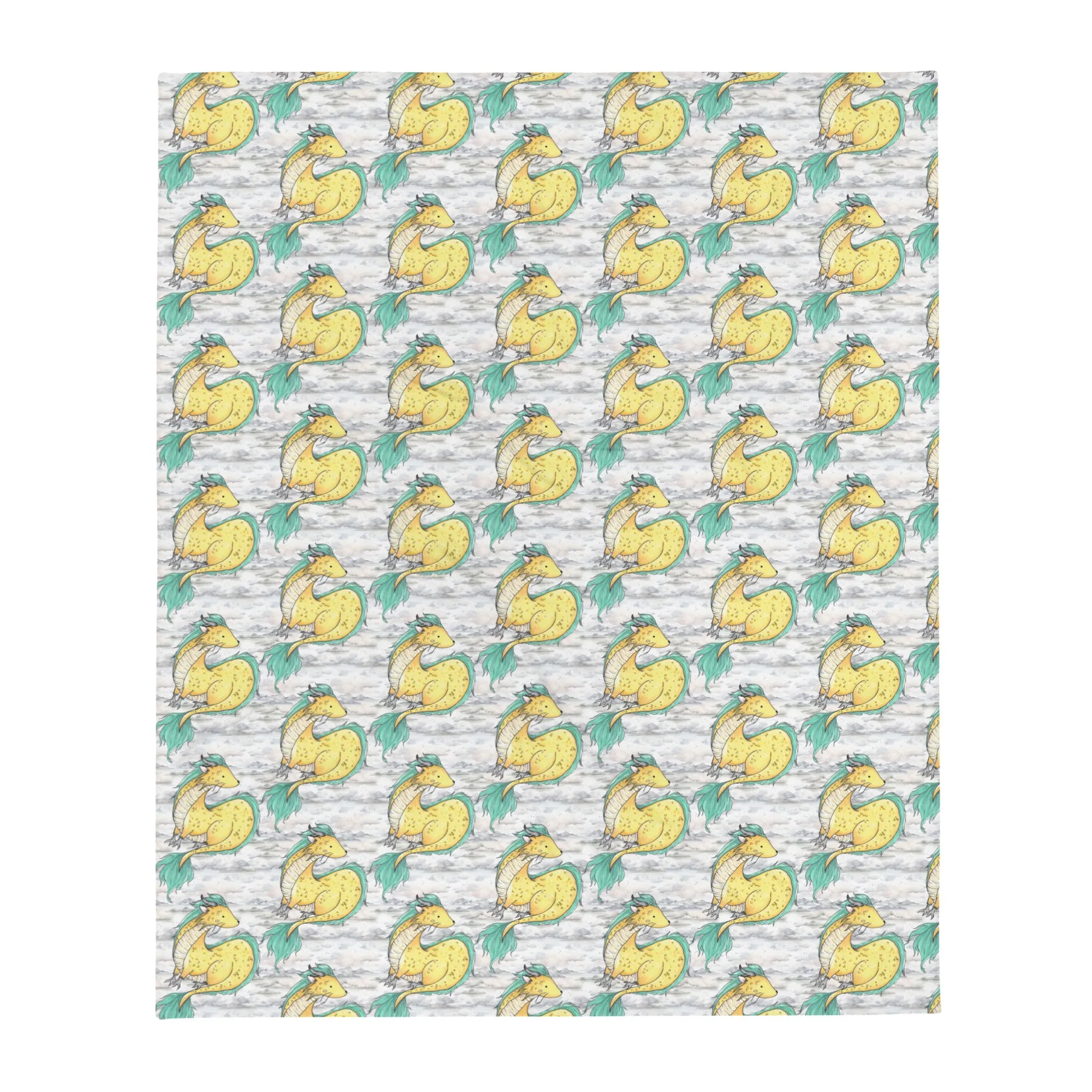 Chego Dragon- Throw Blanket