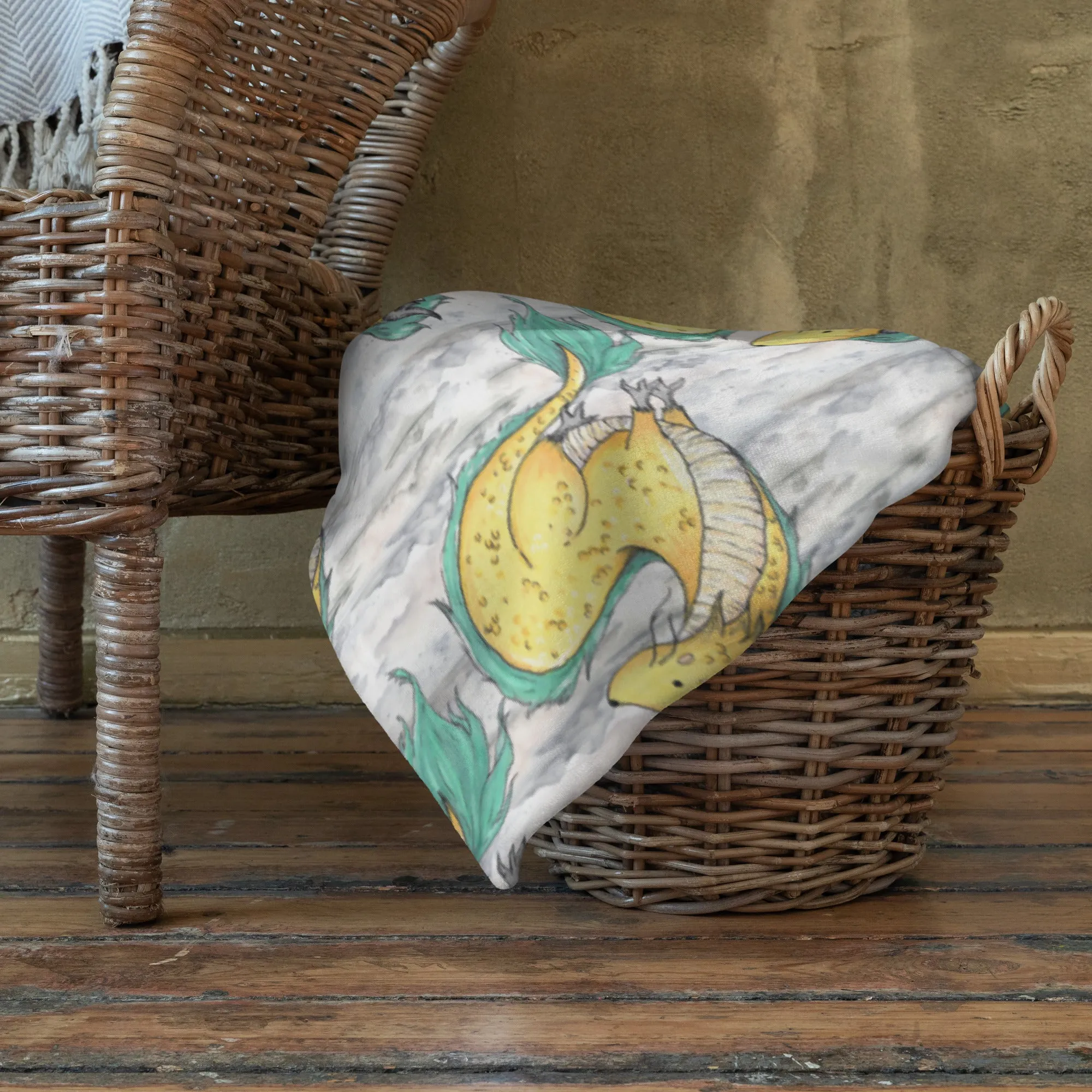 Chego Dragon- Throw Blanket
