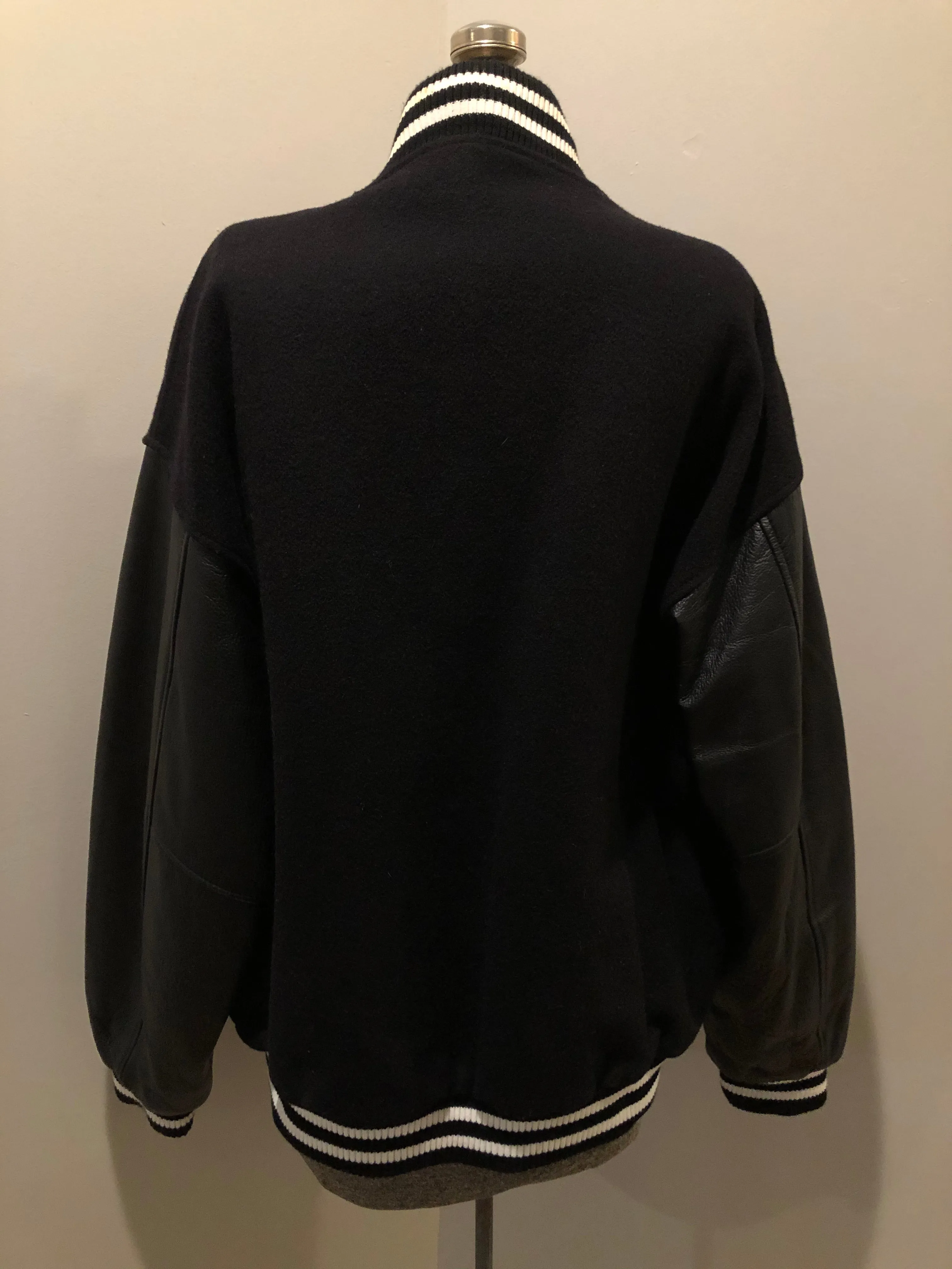 Coors Light Black Varsity Jacket
