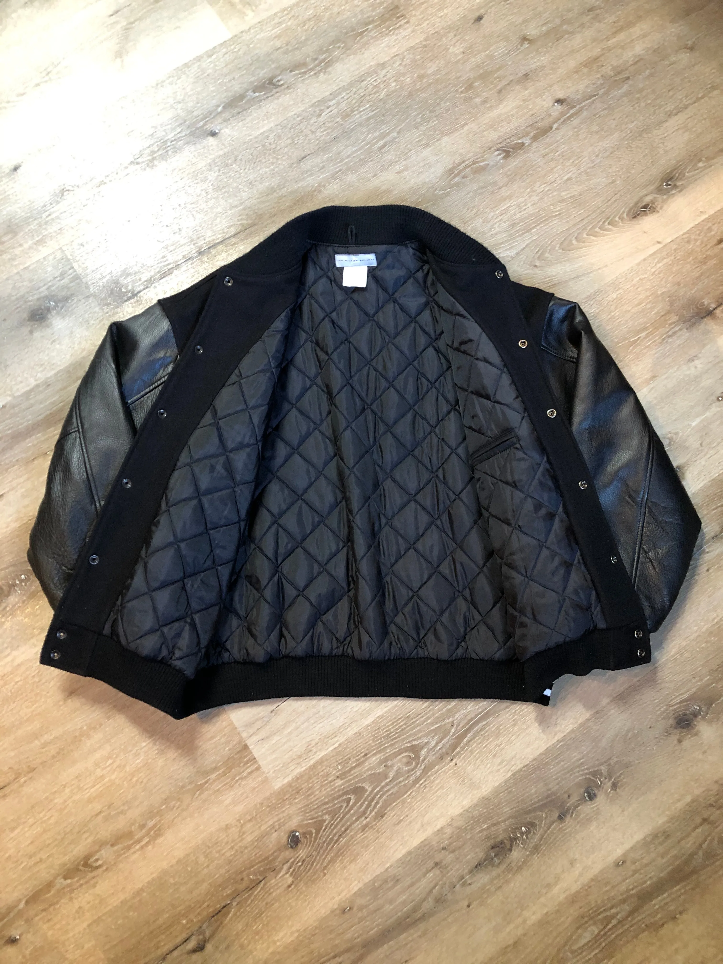 Coors Light Black Varsity Jacket