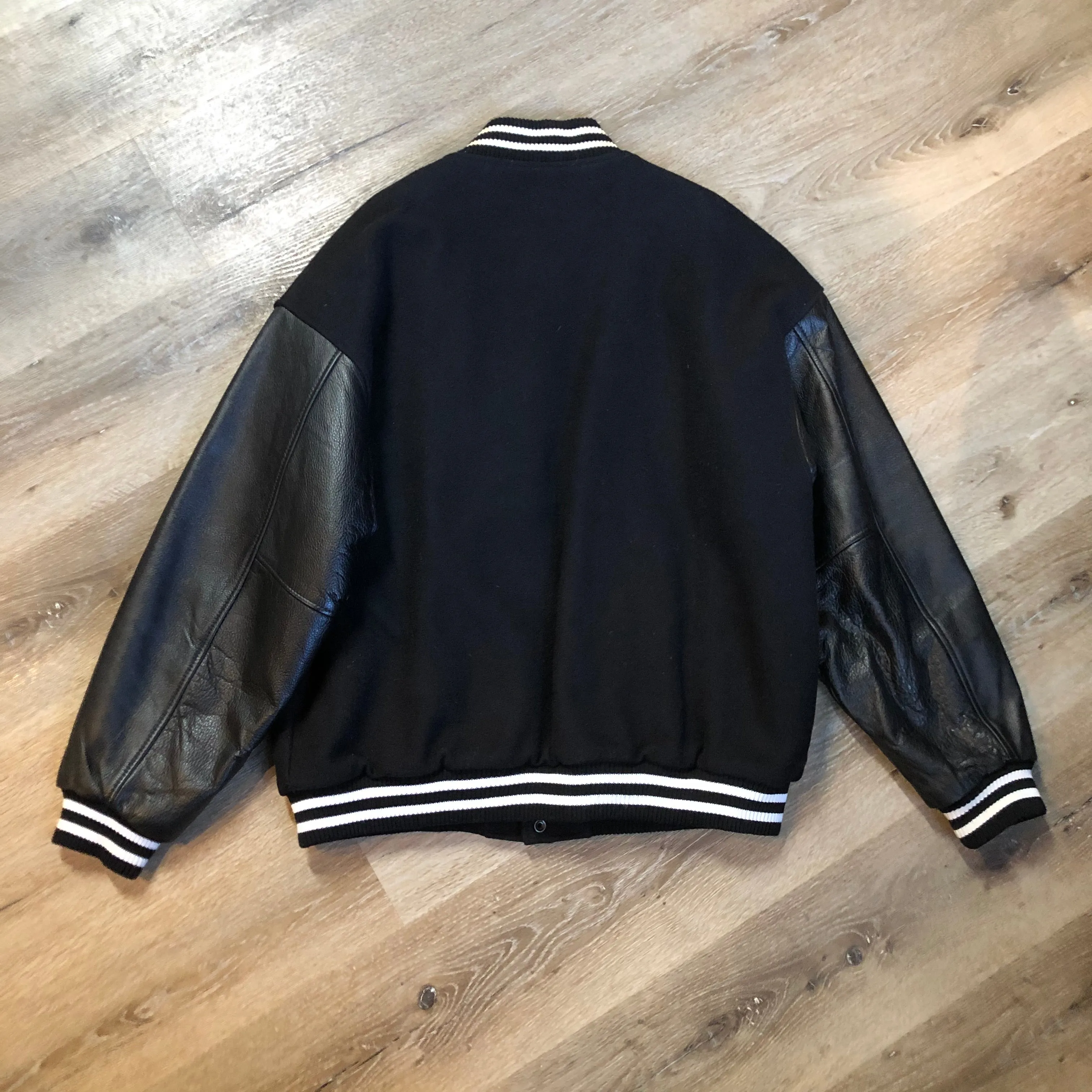 Coors Light Black Varsity Jacket