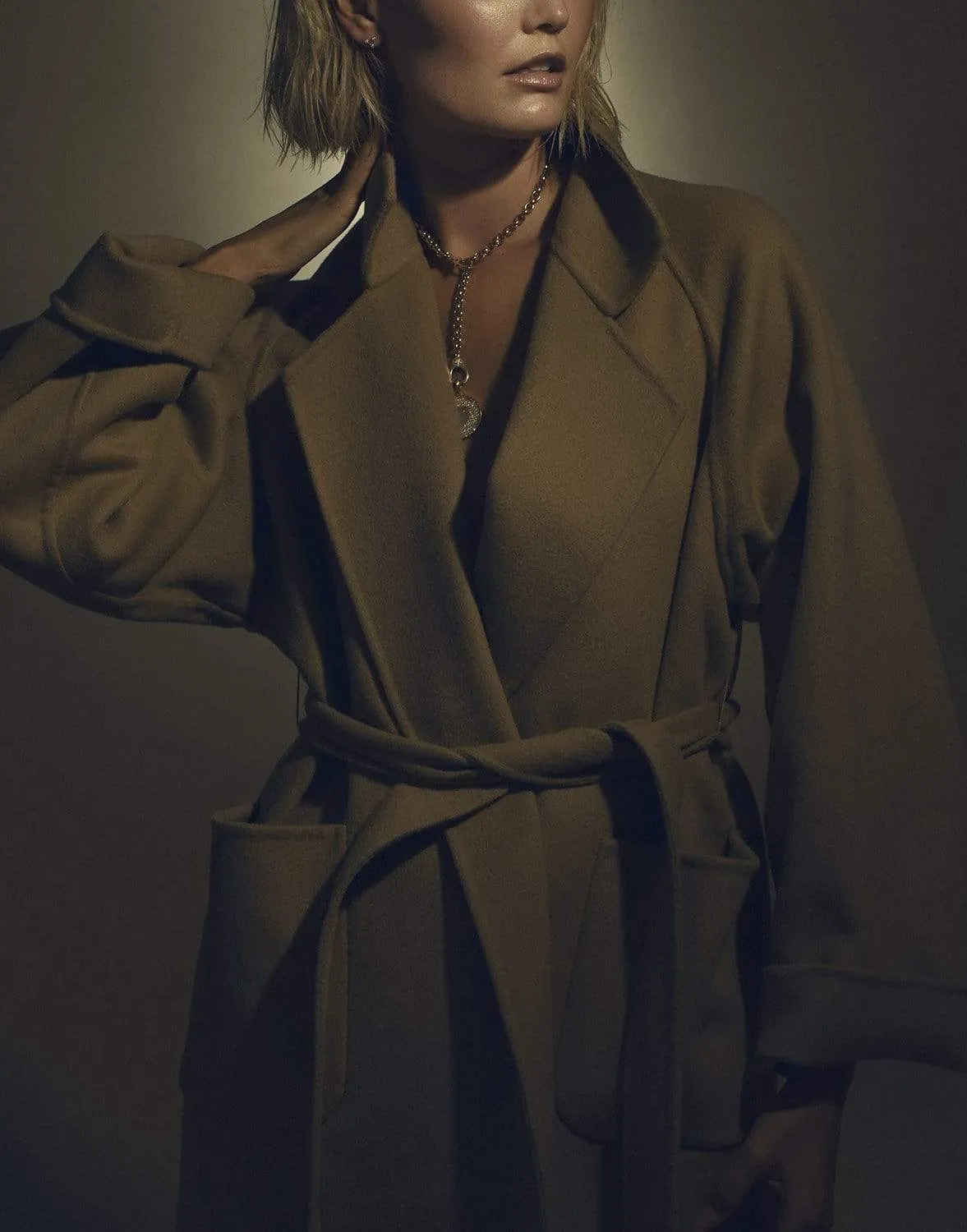 Dolman Bathrobe Trench
