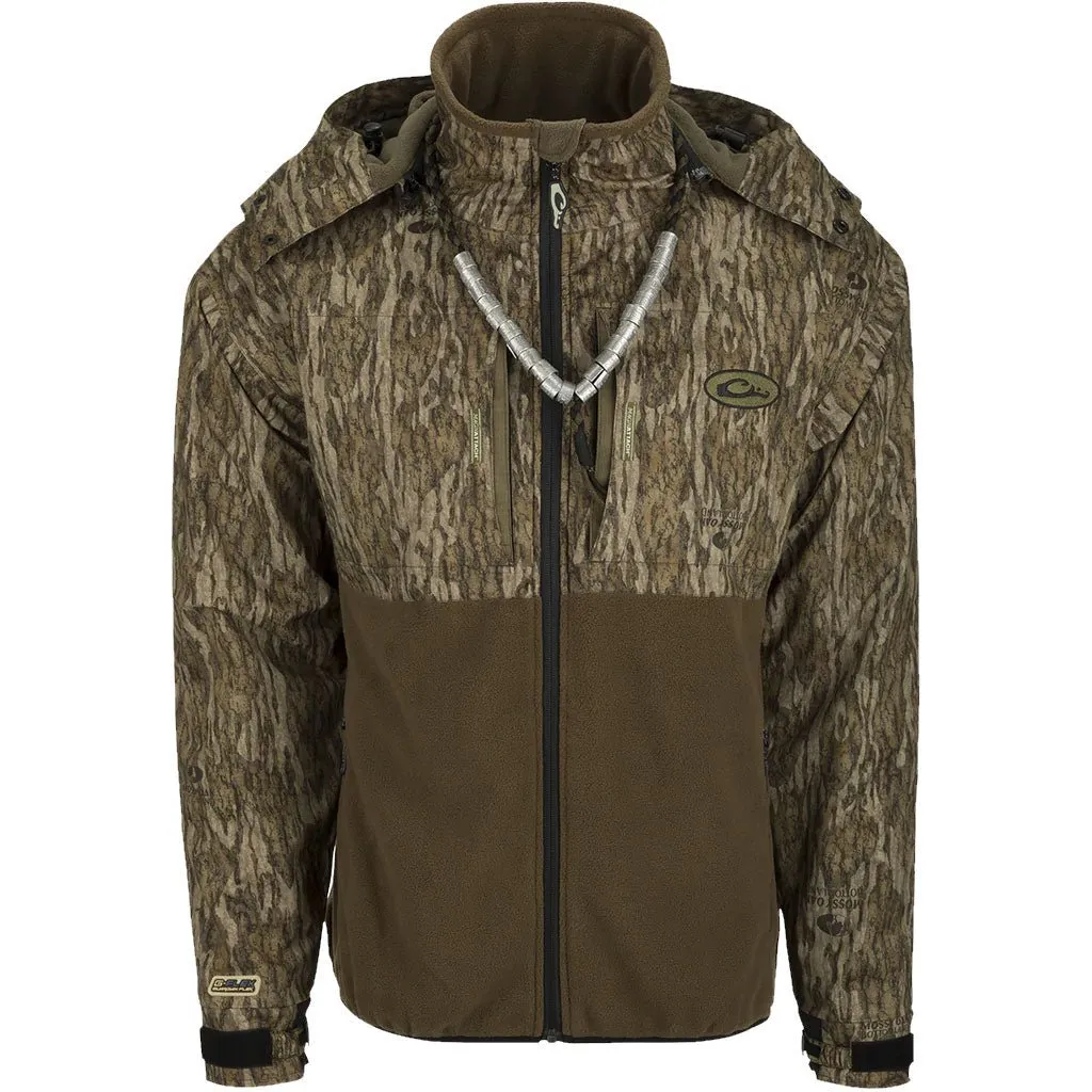 Drake MST Guardian Eqwader Flex Fleece Full Zip Jacket w/ Hood