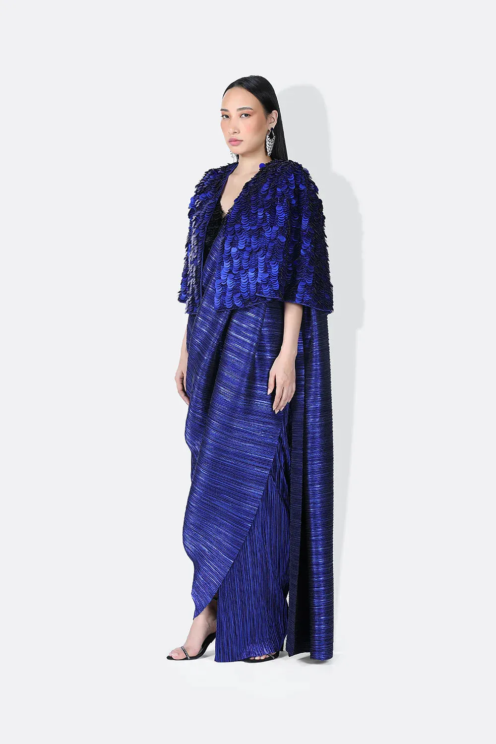 Electric Blue Max Cape