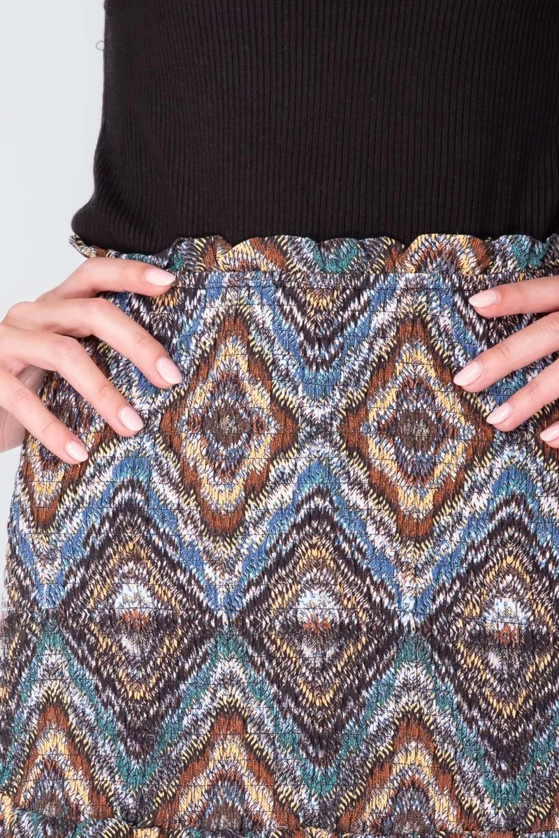 EMILY SKIRT (YELLOW/MULTI) 23"