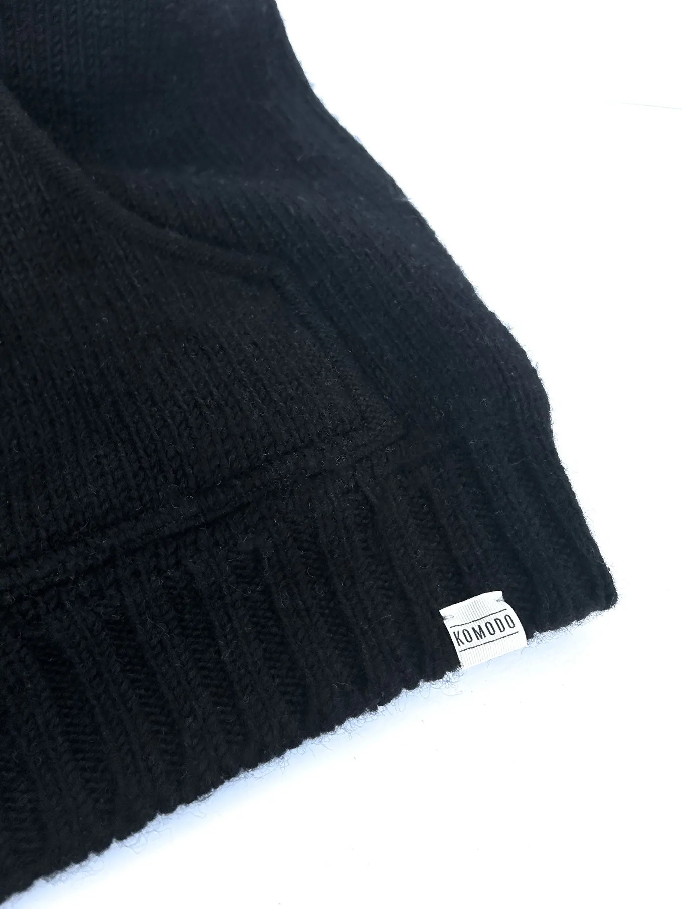 Emu Hooded Wool Jacket Black