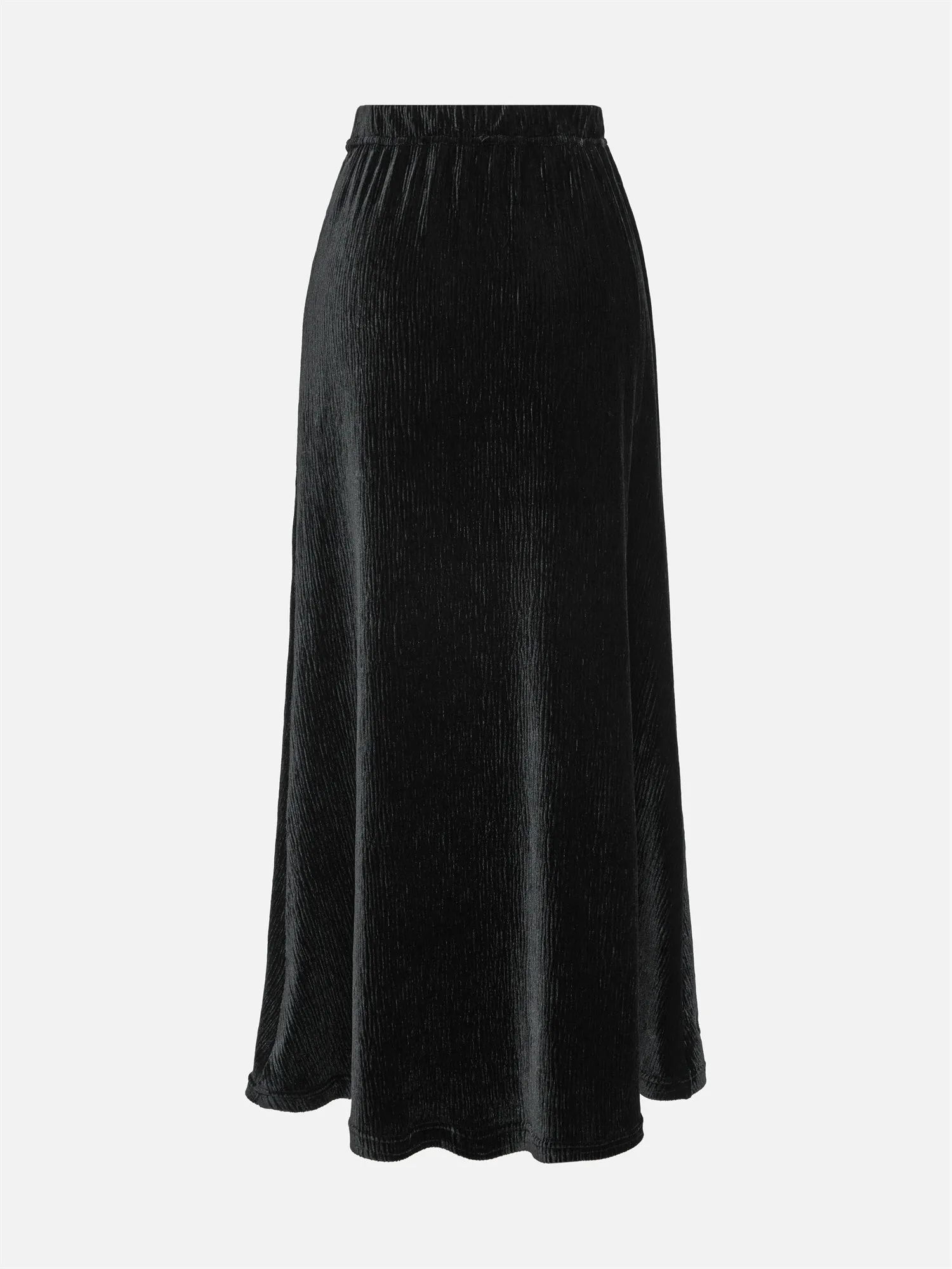 EP YAYING Velvet Pleated Skirt