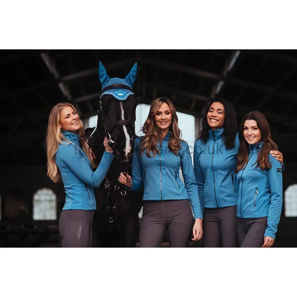 Equestrian Stockholm Fleece Jacket - Parisian Blue