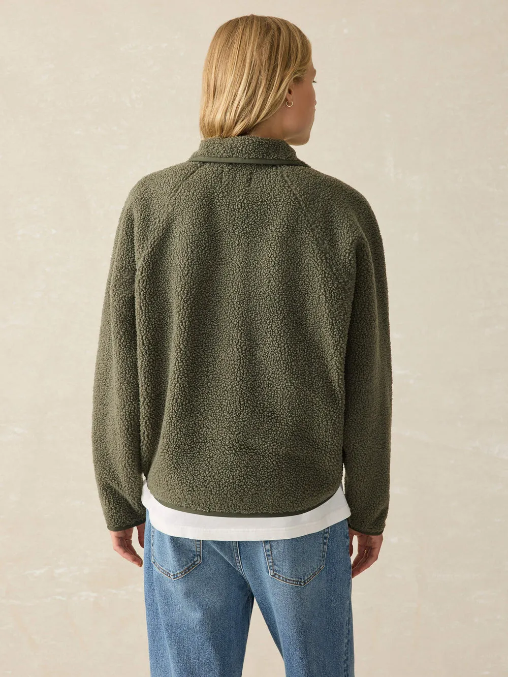 FIRESIDE FLEECE POPOVER - BEETLE