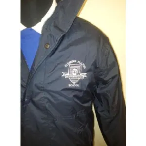Fleming Fulton Secondary School Deluxe Reversible Fleece Jacket