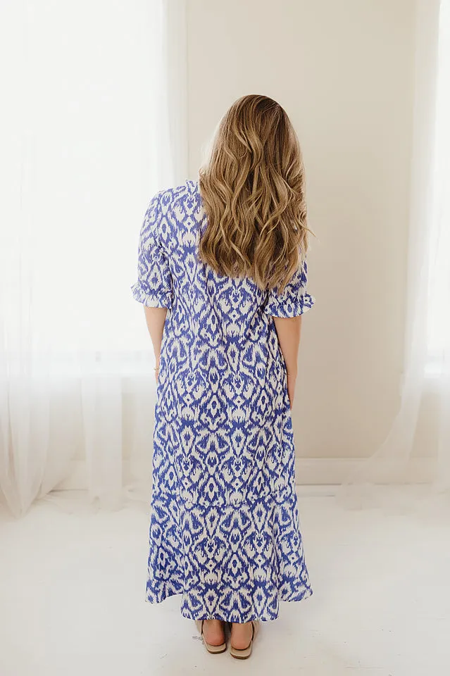 Geometric Print Maxi