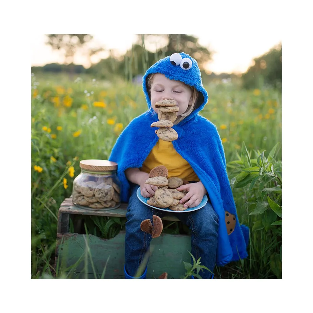 Great Pretenders Blue Cookie Cape Size 3-4