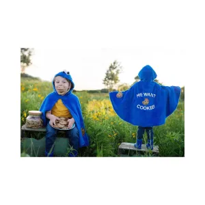 Great Pretenders Blue Cookie Cape Size 3-4