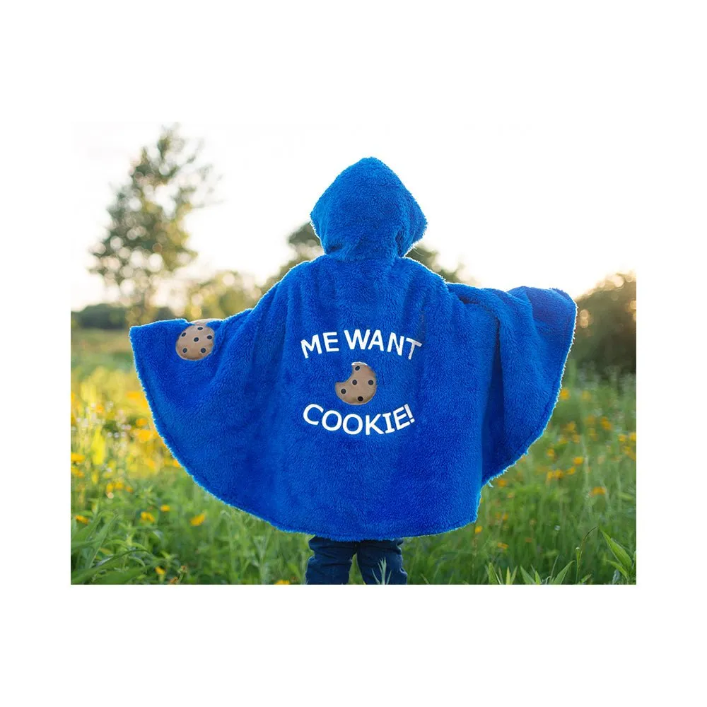 Great Pretenders Blue Cookie Cape Size 3-4