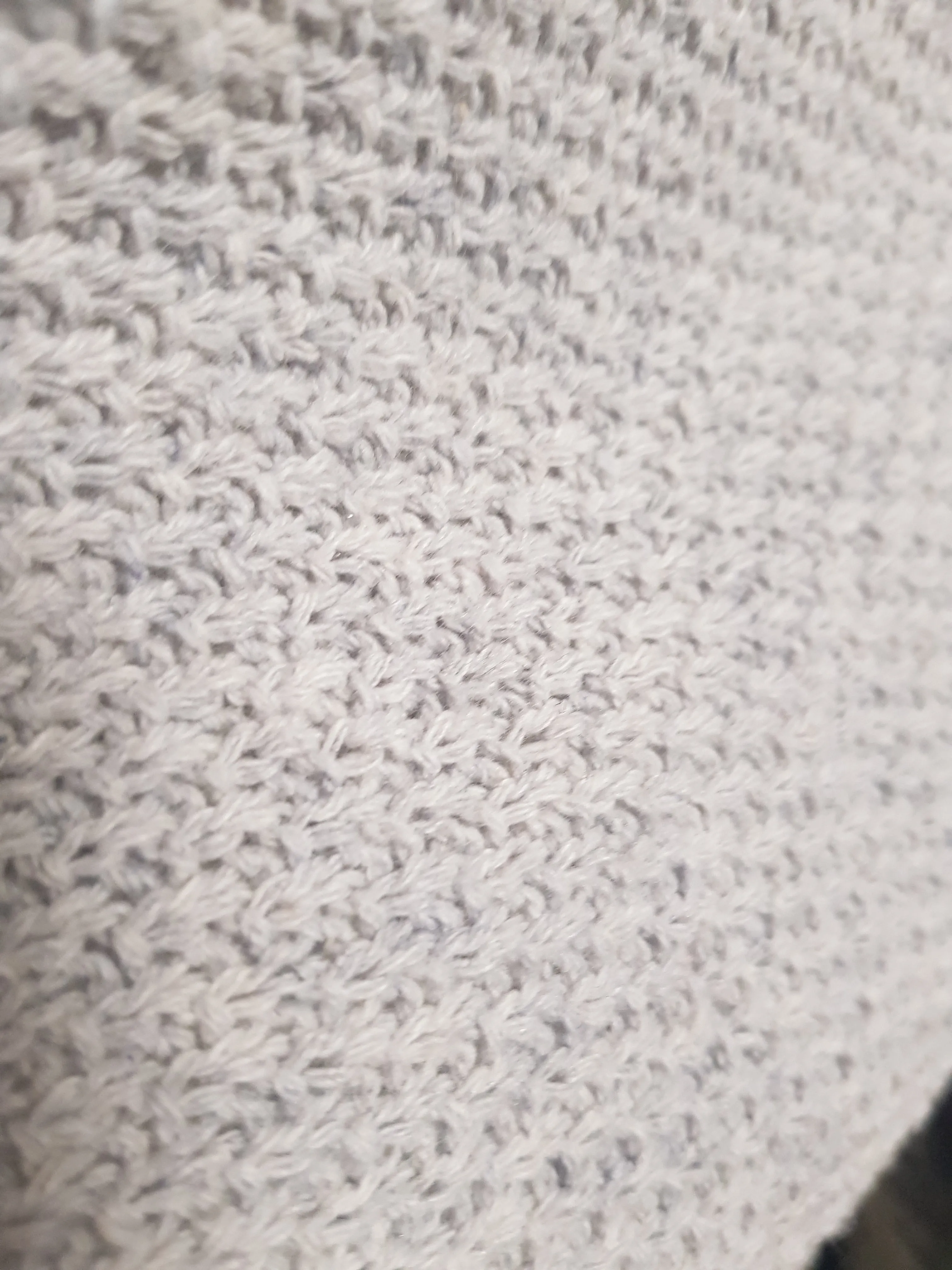 Grey knit cardi jacket