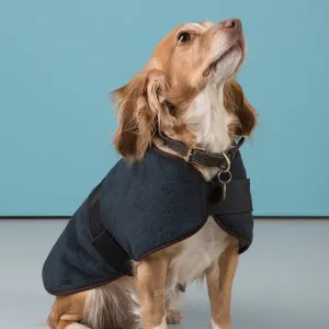 Harpham Fleece Dog Coat County Iron 16"