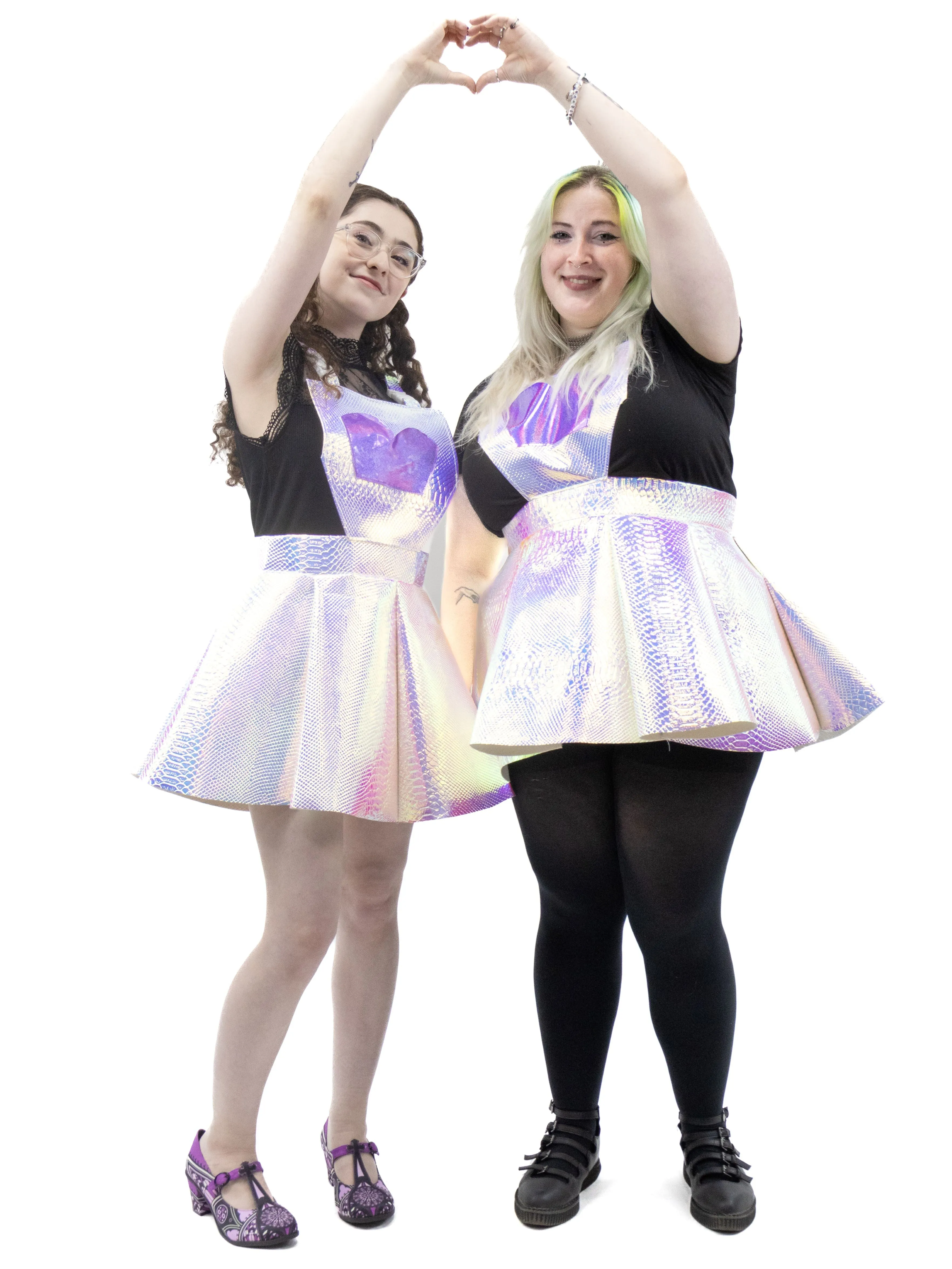 Holo Heart Pinafore