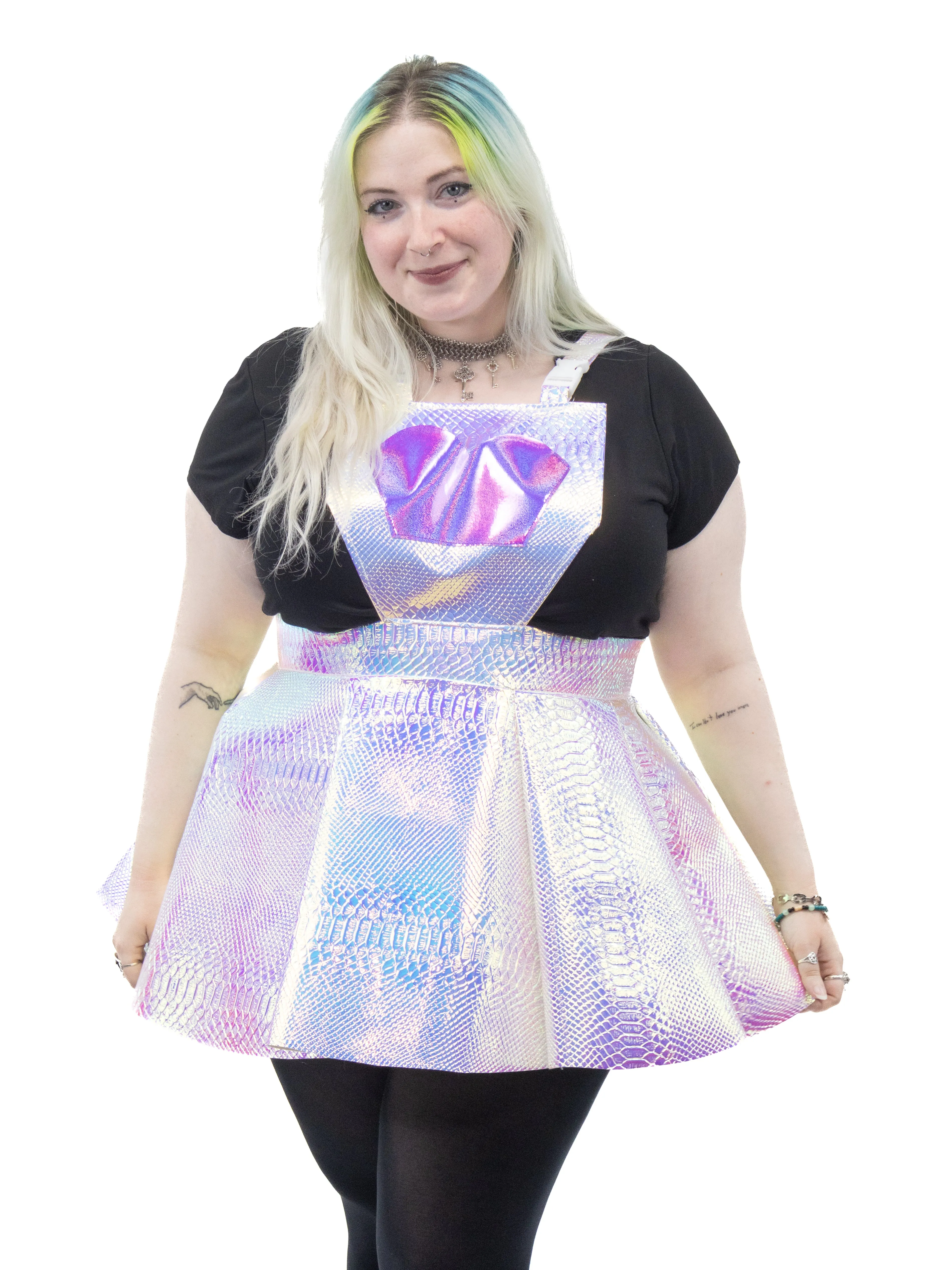 Holo Heart Pinafore