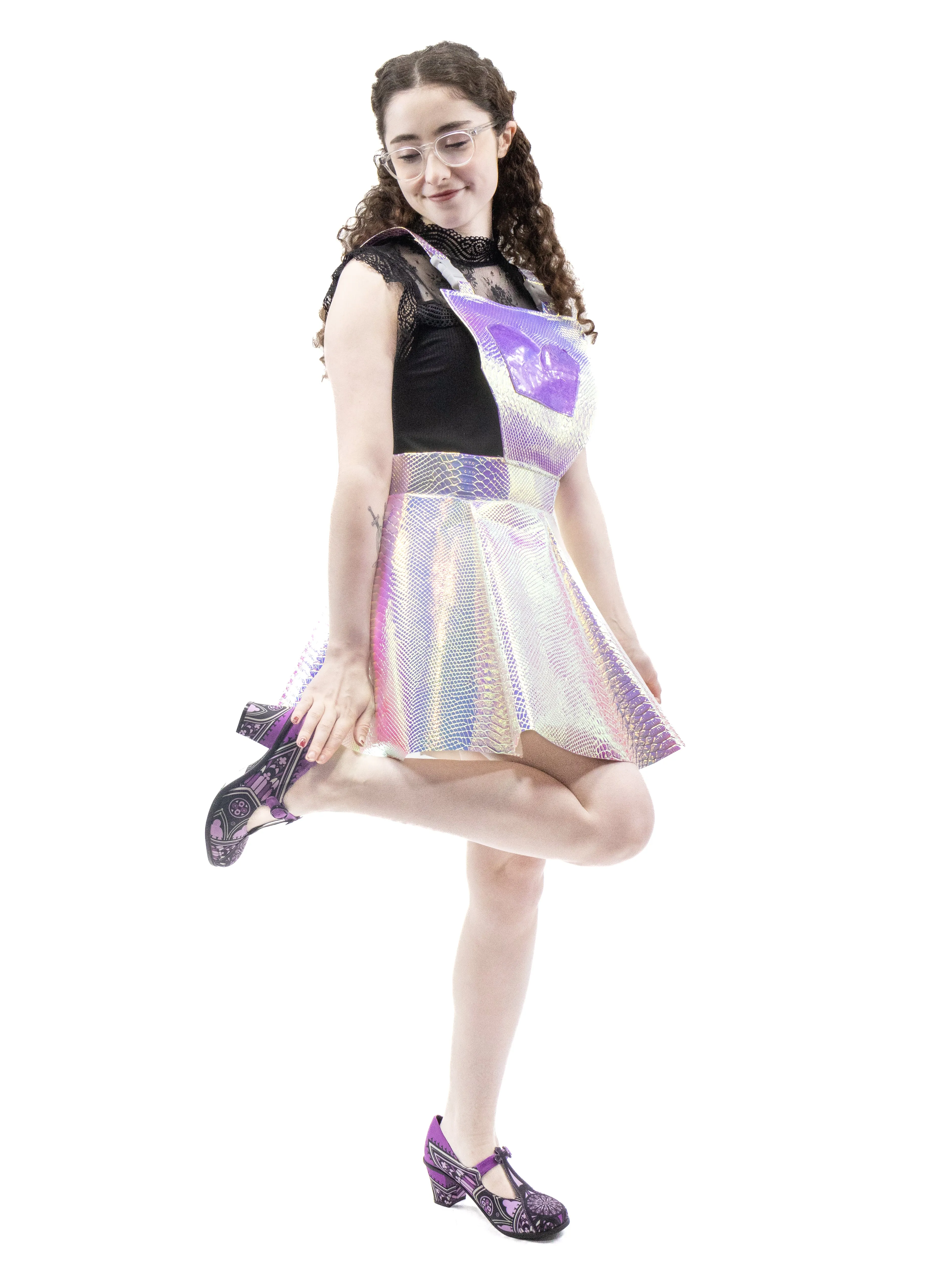 Holo Heart Pinafore